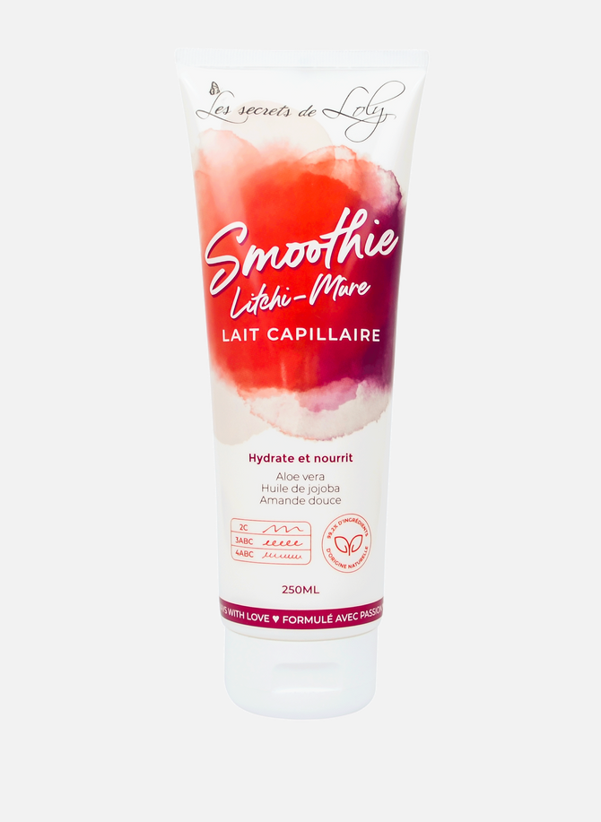 Smoothie Litchi-Mûre lychee-blackberry hair milk LES SECRETS DE LOLY