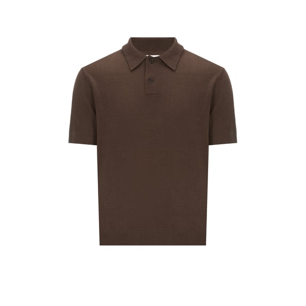 Polo en lin et coton