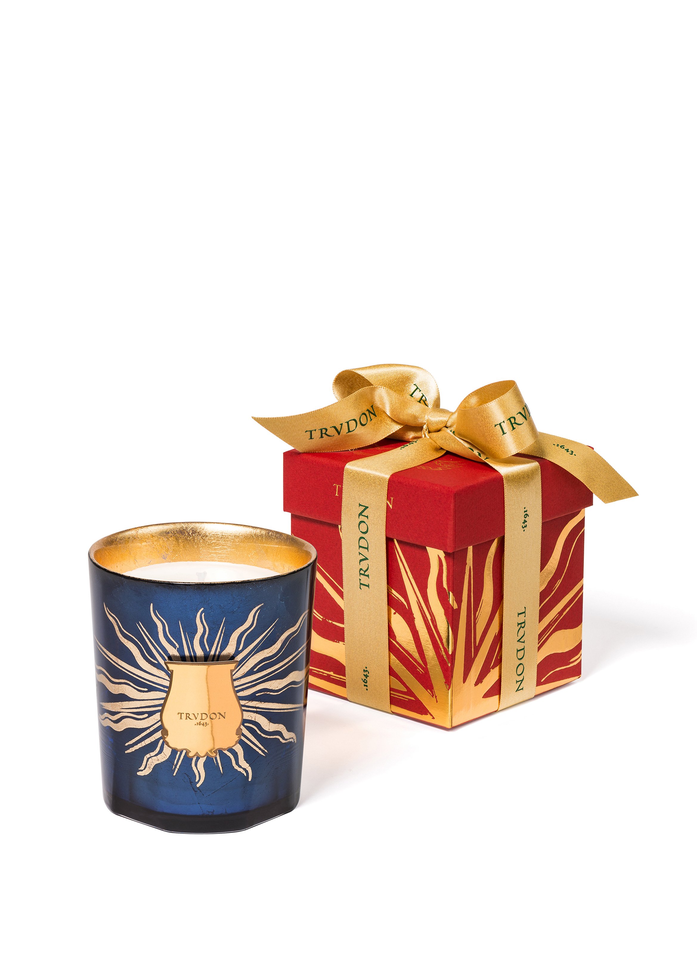 Trudon Scented Candle - Ad Lucem Fir In Blue