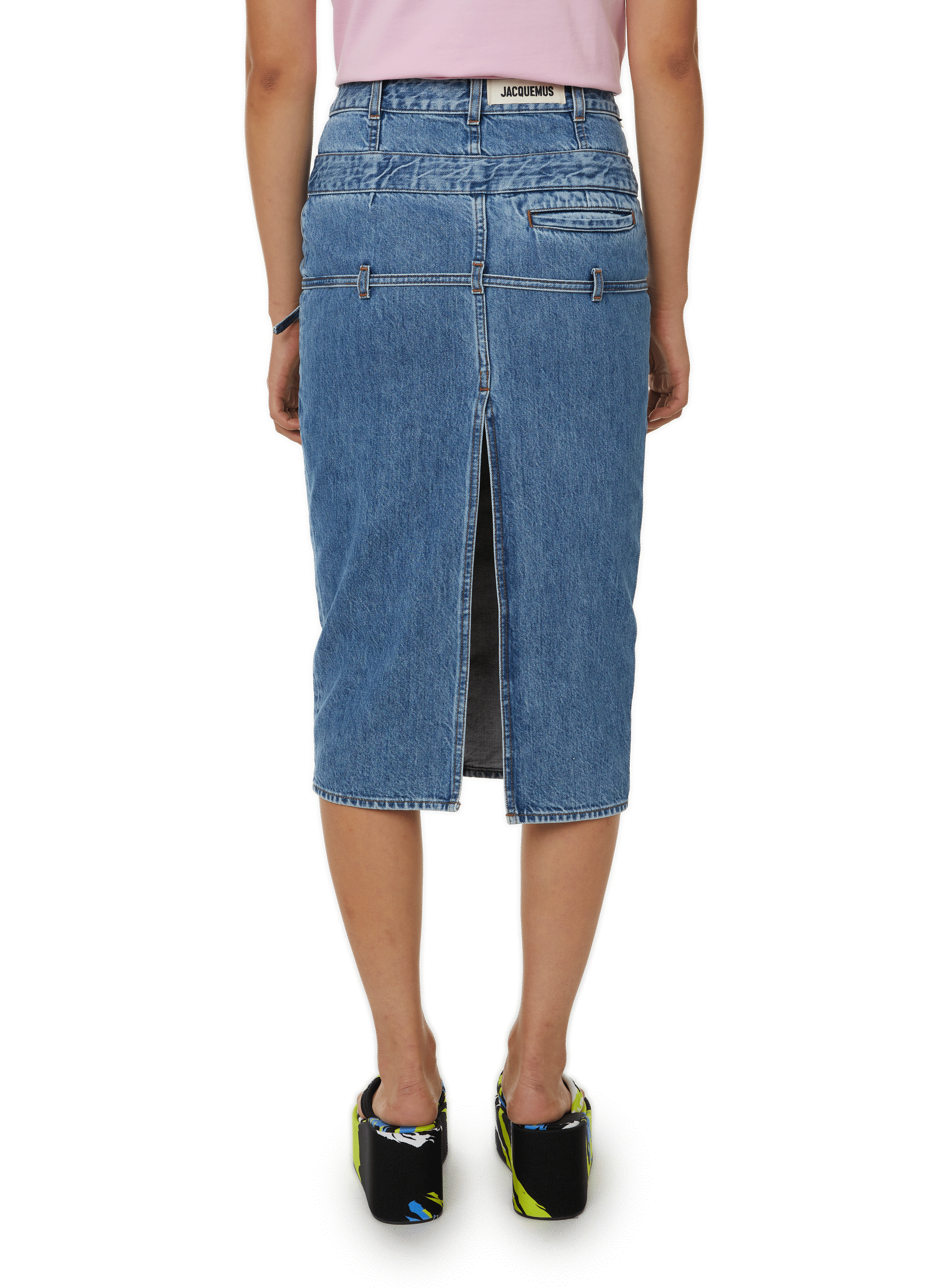 La Jupe de Nîmes Criollo JACQUEMUS Bleu