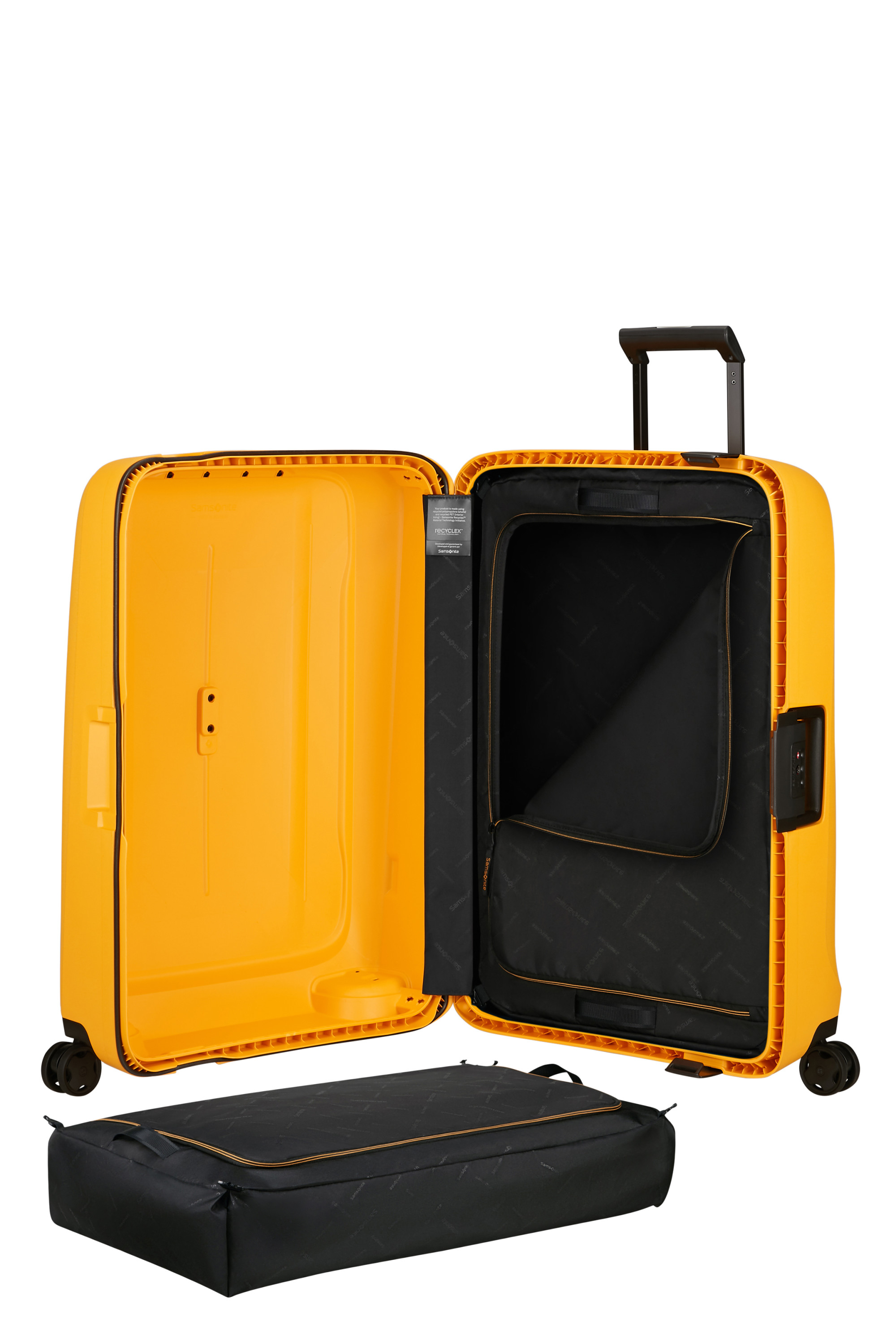 Essens valise 4 roues taille l SAMSONITE Jaune