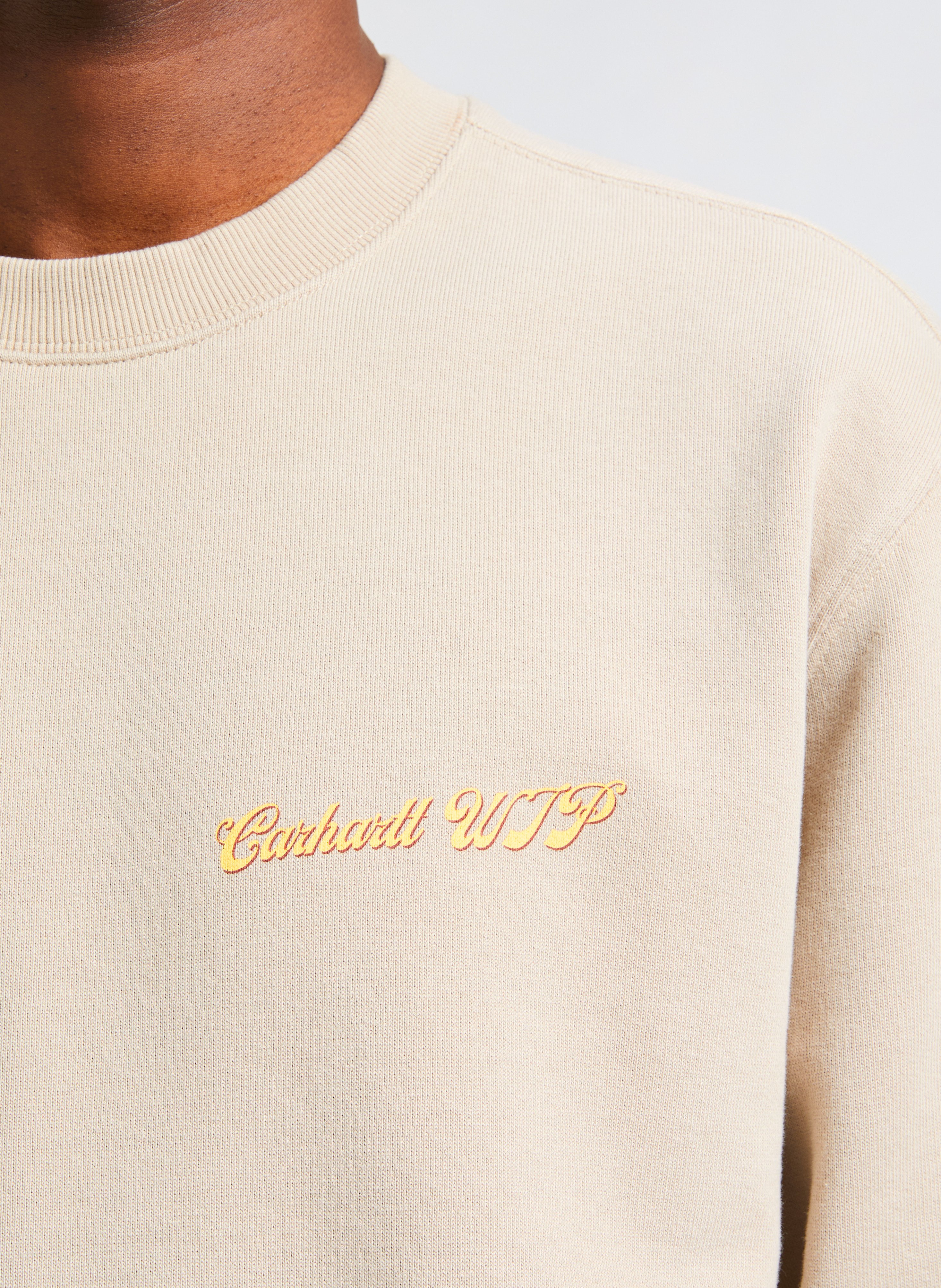 Cotton sweatshirt CARHARTT WIP Beige