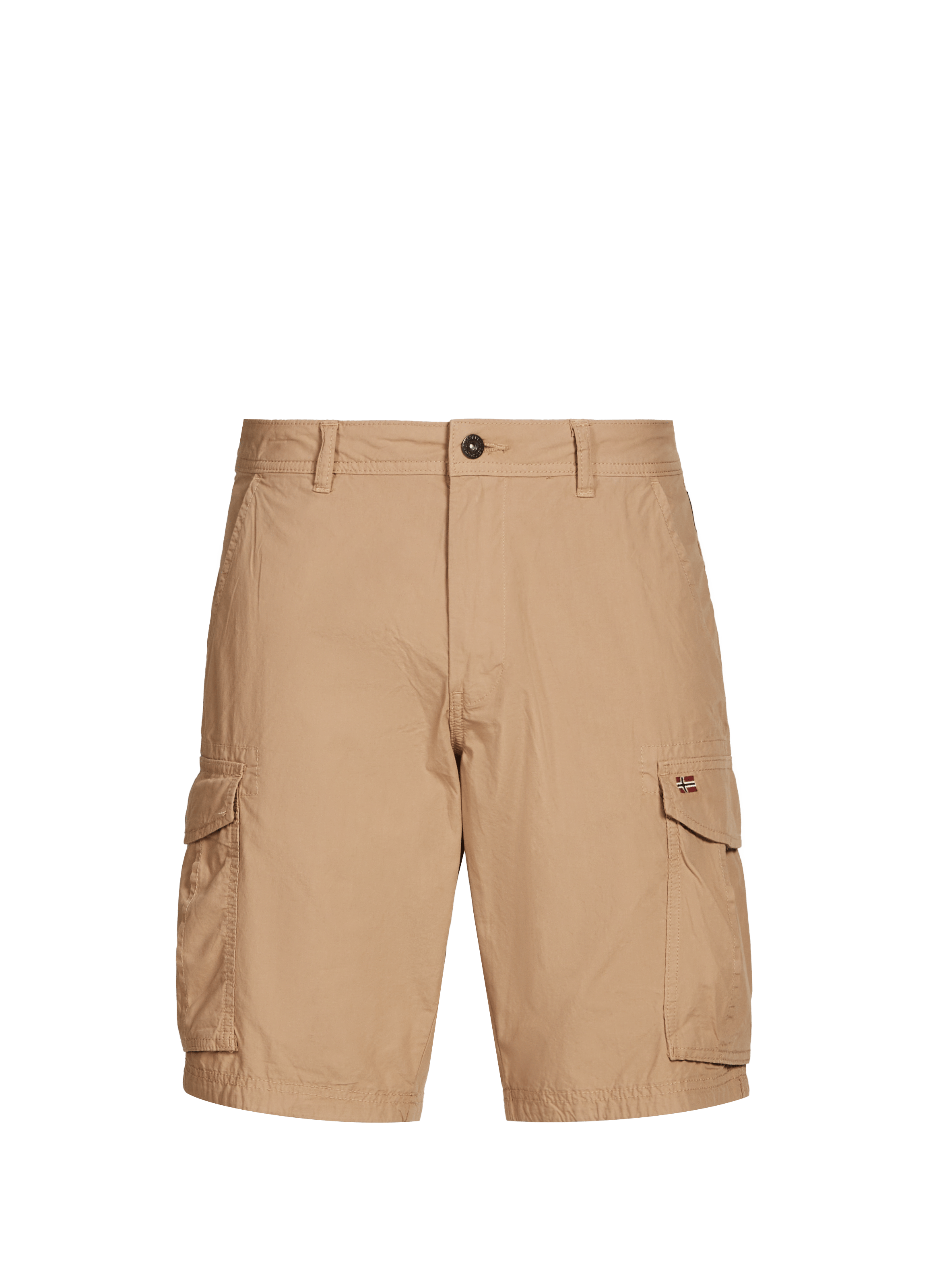 Cotton Bermuda shorts NAPAPIJRI Brown