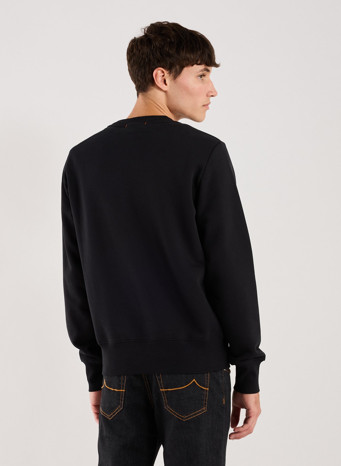 Sweat coutures contrastantes PARAJUMPERS Noir