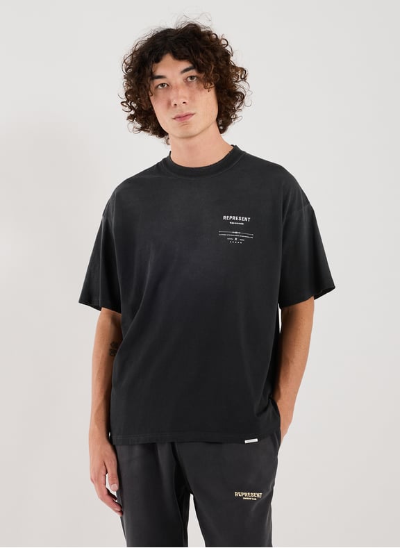 Loose cotton T-shirt Black by REPRESENT REPRESENT Loose cotton T-shirt Black