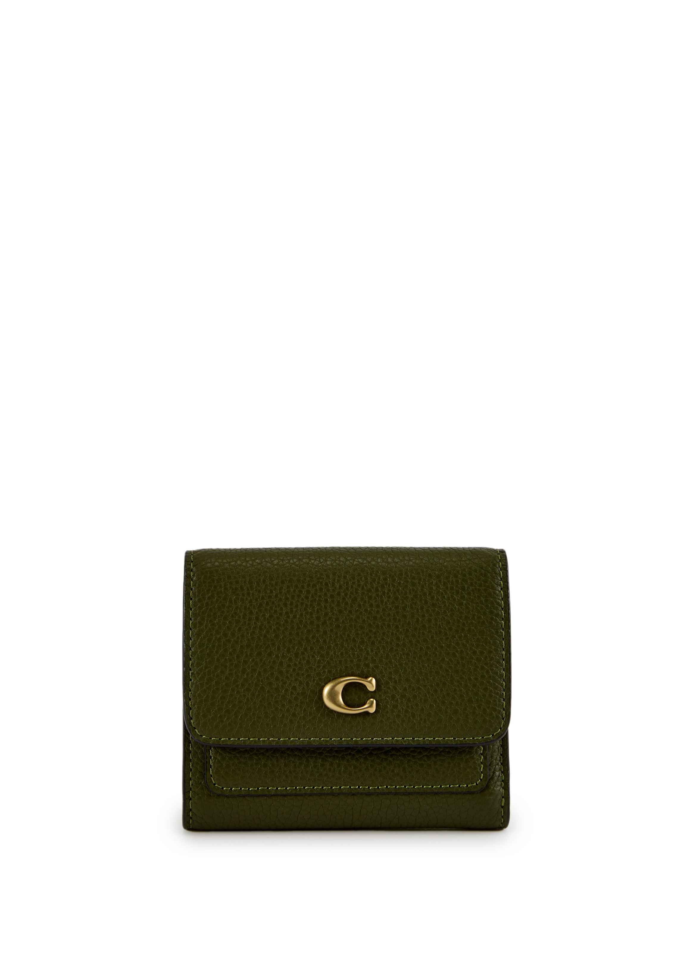 COACH Small flap wallet Mila Green