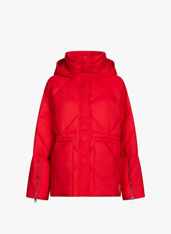 Veste oversize matelassée | Rouge by OOF WEAR Veste oversize matelassée Rouge