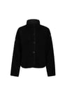 Veste de ski polaire AllTrack Snap à col montant | Noir by ROSSIGNOL ROSSIGNOL Veste de ski polaire AllTrack Snap à col montant | Noir