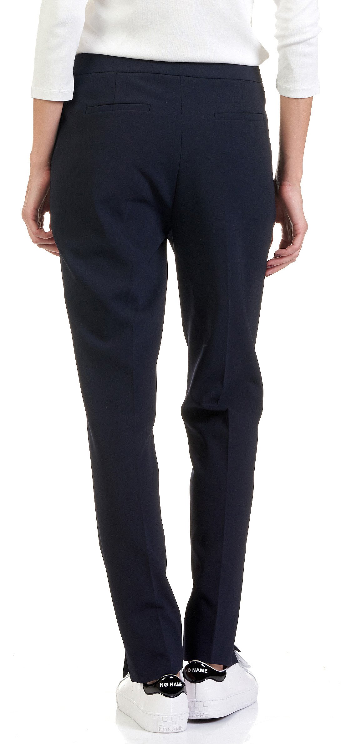 Pantalon slim en crêpe MAISON 123 Bleu