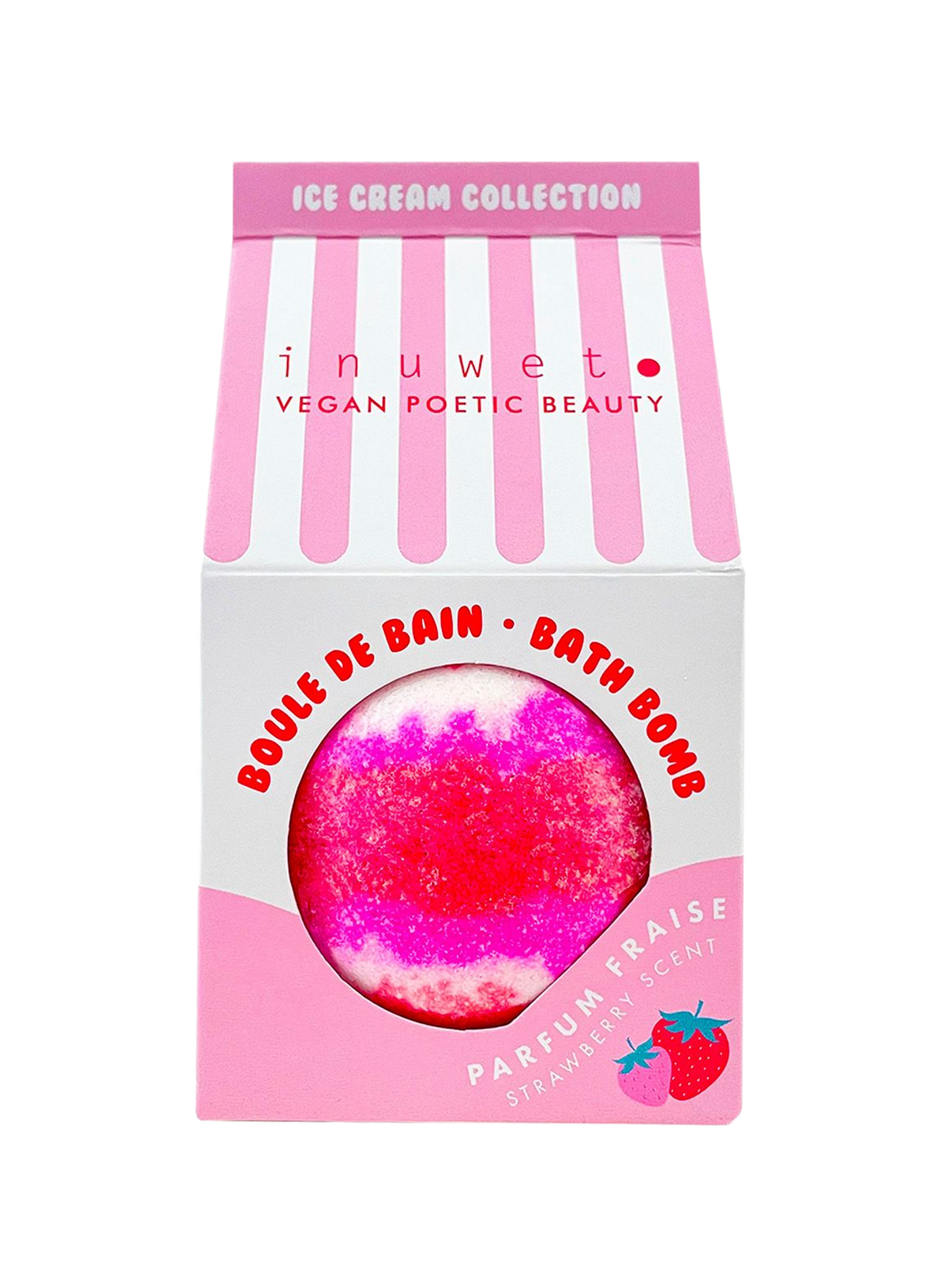 Boule De Bain - Icecream Fraise INUWET No color