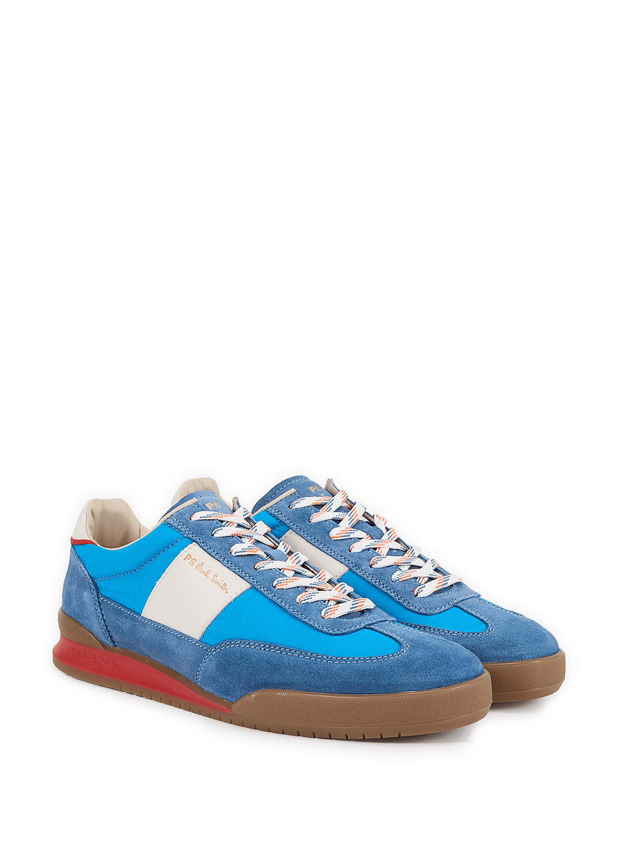 Baskets en cuir mélangé PAUL SMITH Multicolore