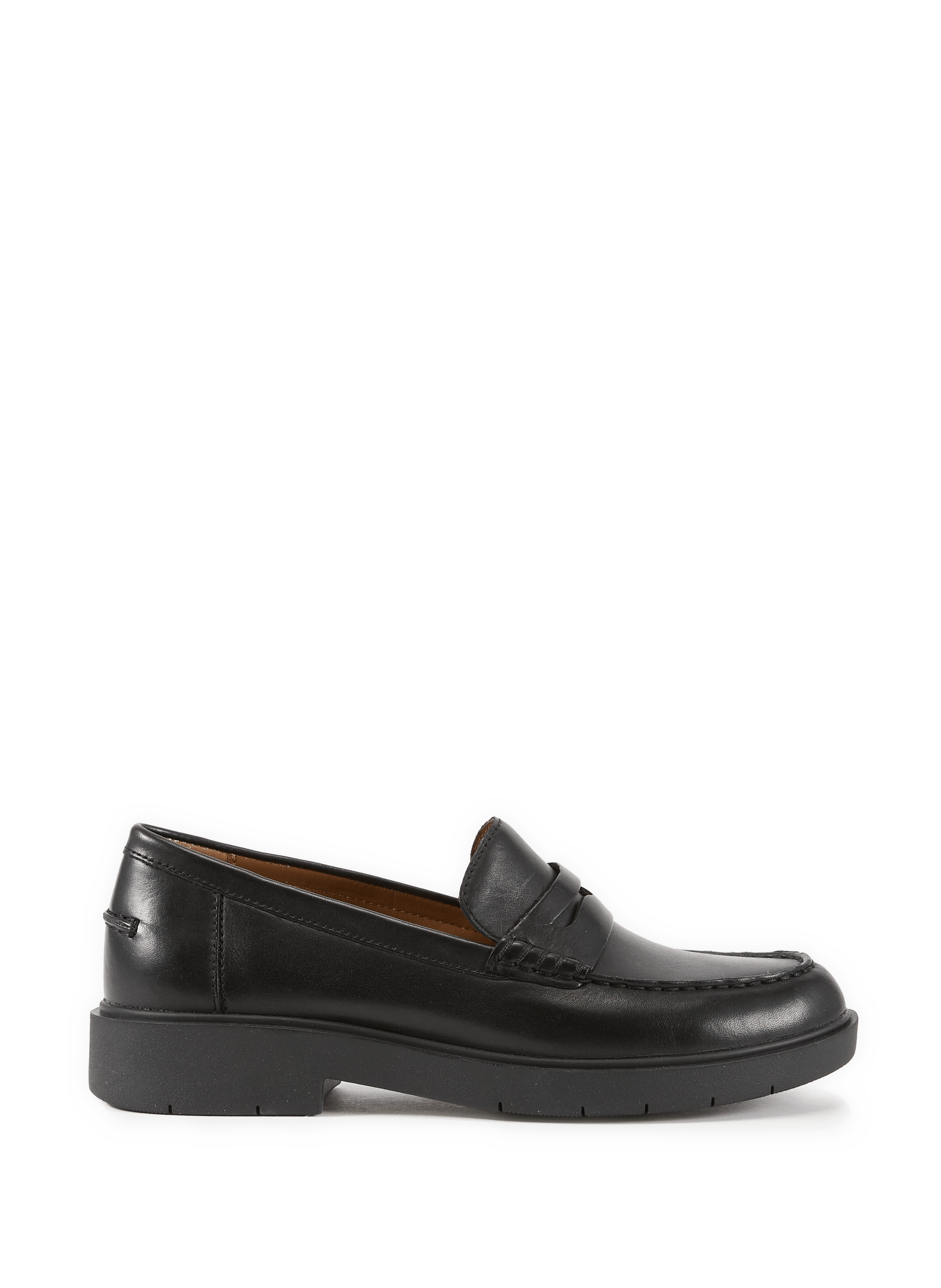 Mocassins Spherica EC1 B en cuir GEOX Noir