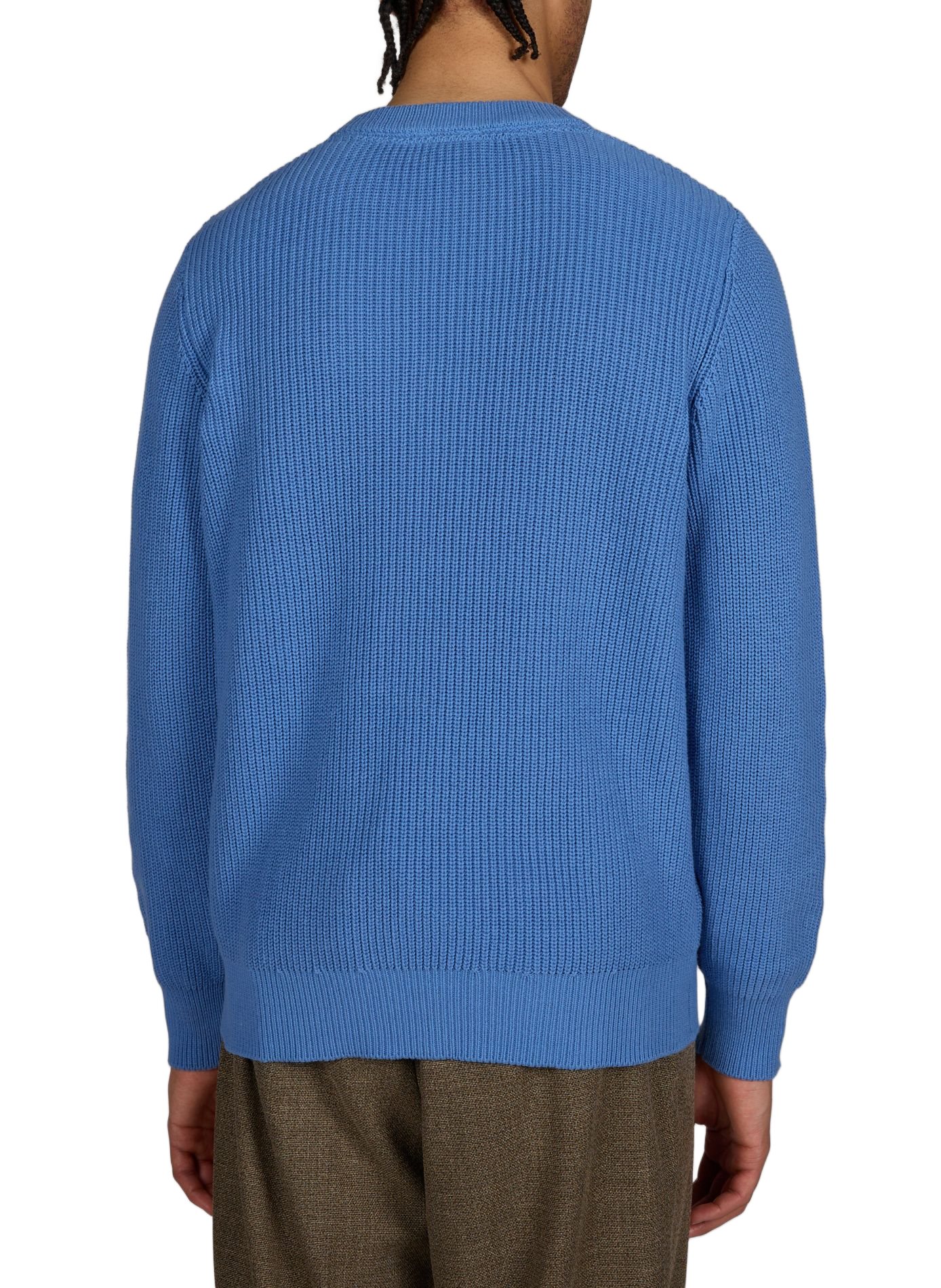 Cotton jumper LES DEUX Blue