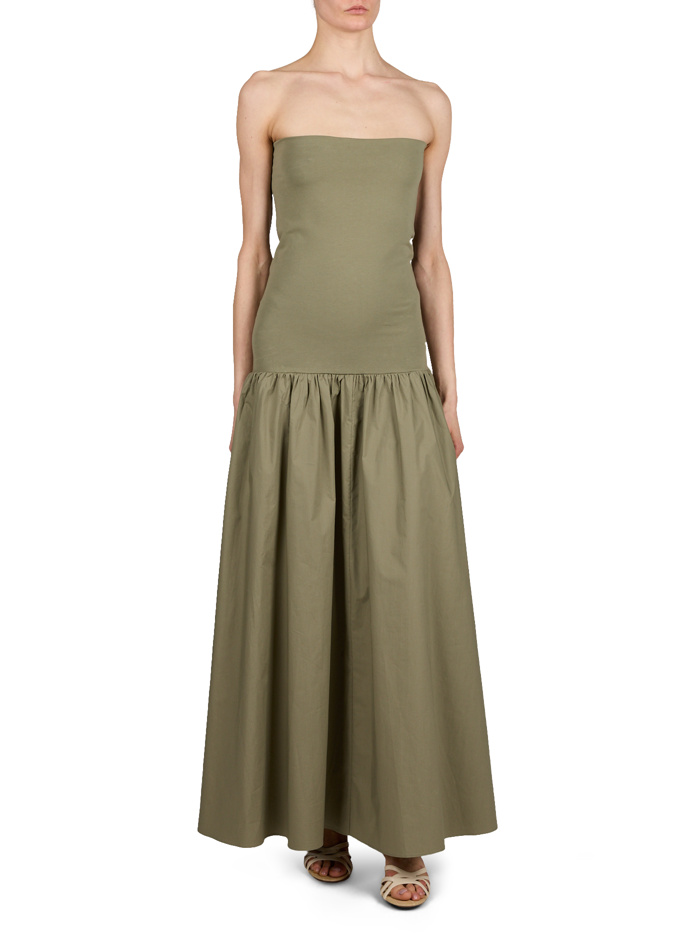 Robe longue Marc en coton BY MALENE BIRGER Vert