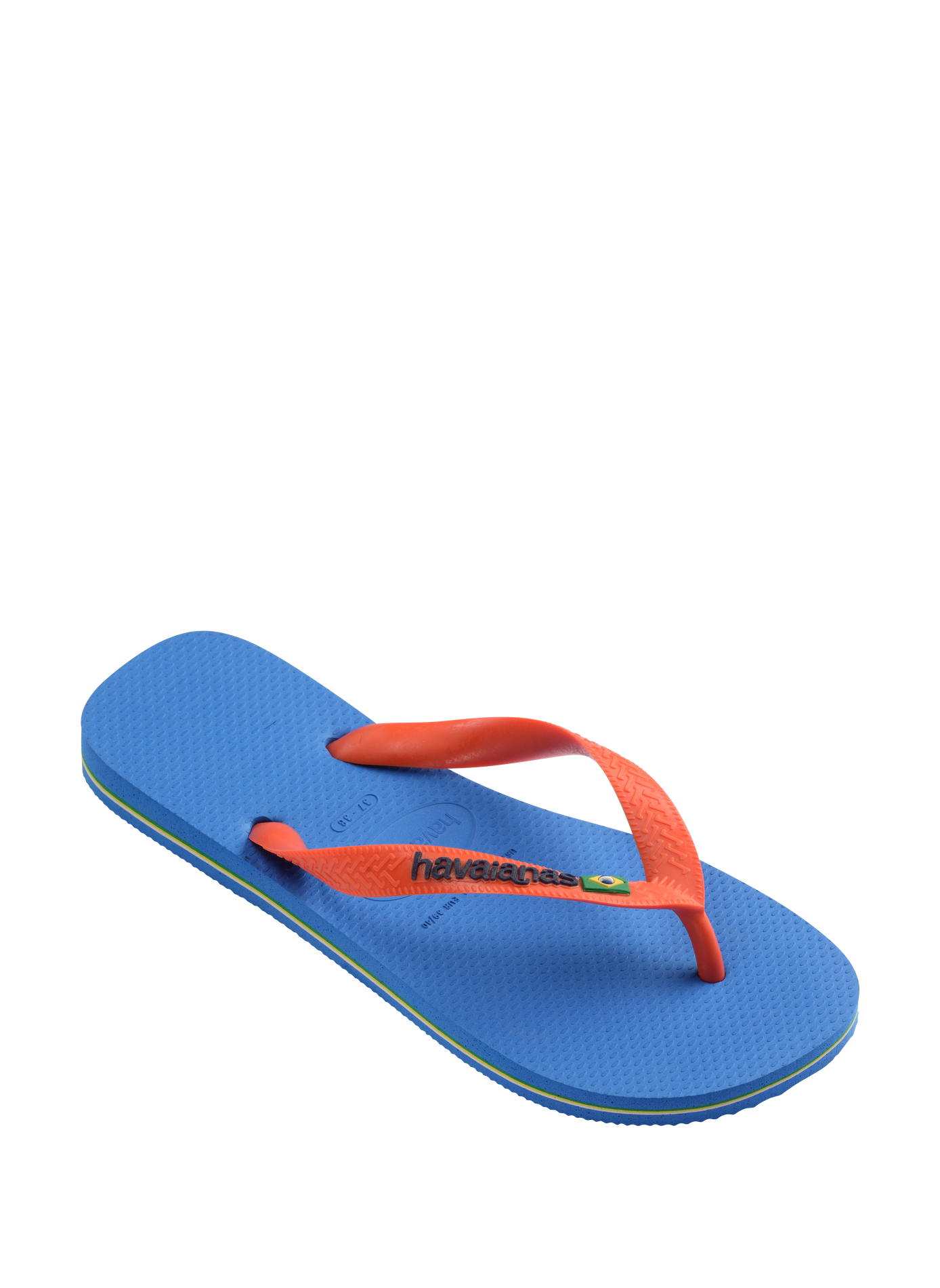 Tongs bicolores HAVAIANAS Bleu