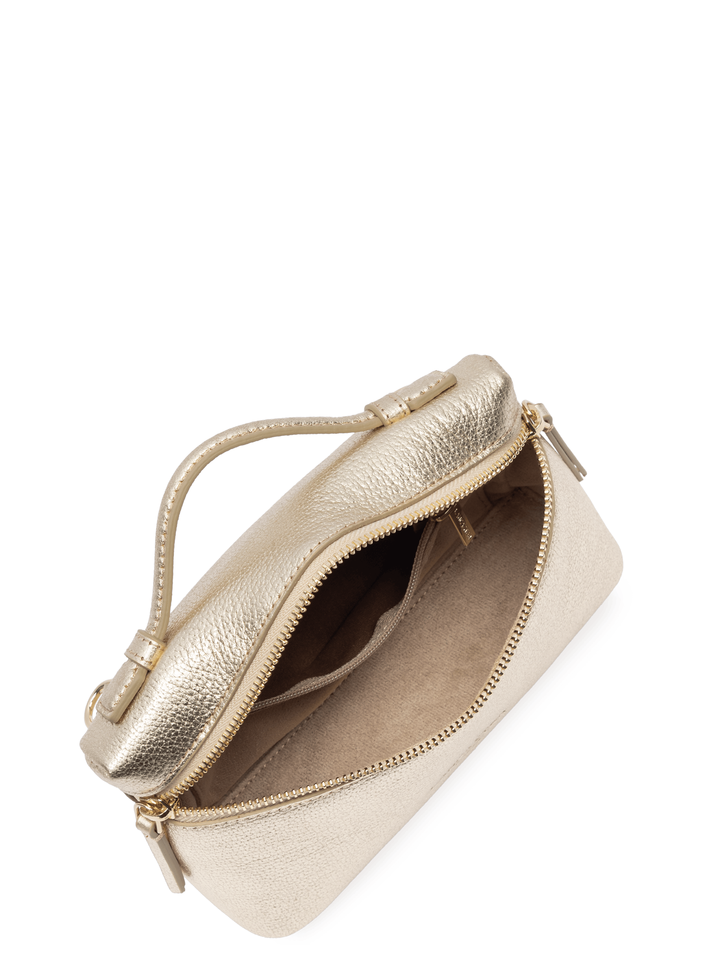 Petit sac boite - milano trésor LANCASTER Doré
