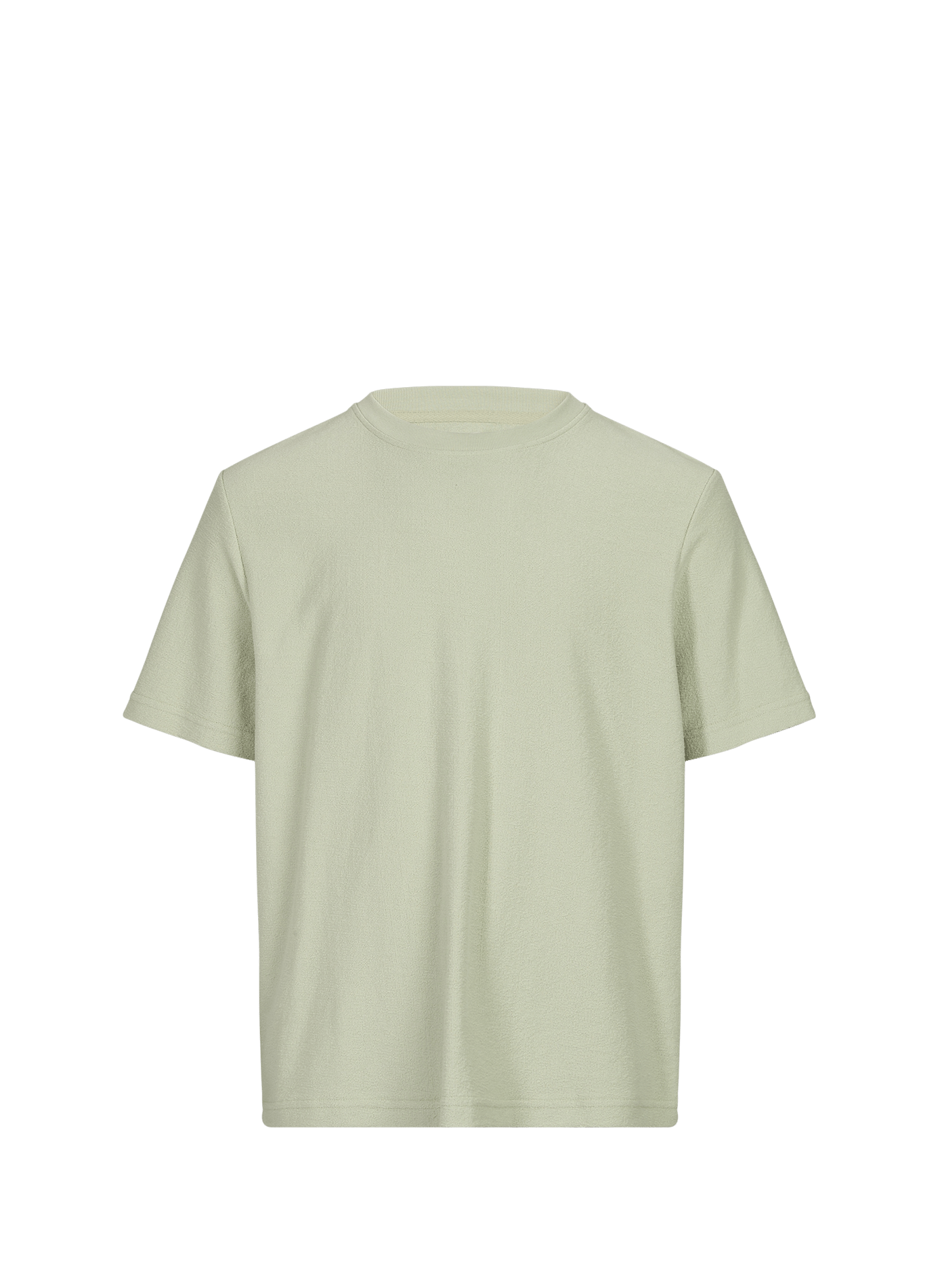 Textured T-shirt SAMSOE SAMSOE Green