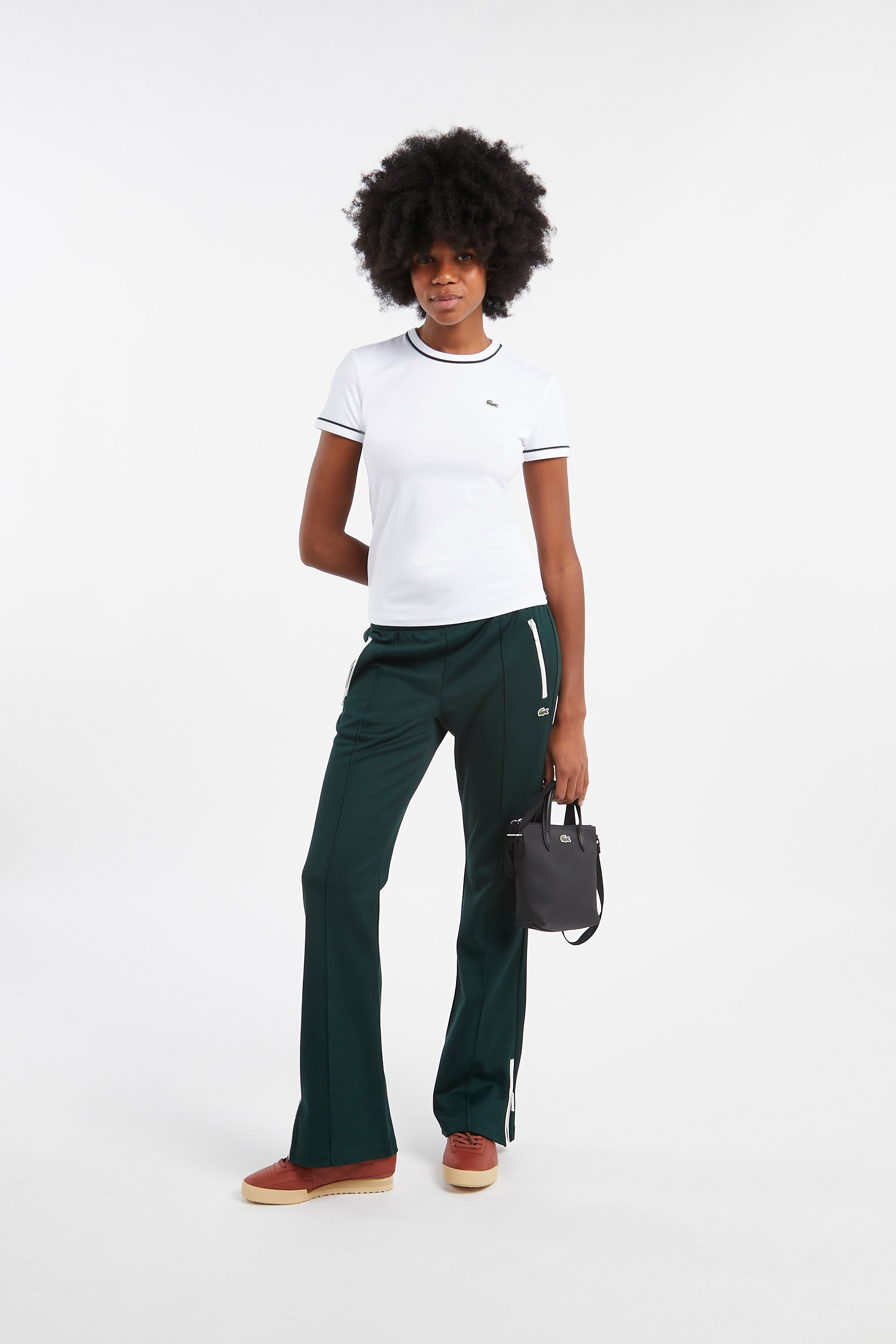 Sac bandoulière xs shopping cross bag LACOSTE Noir
