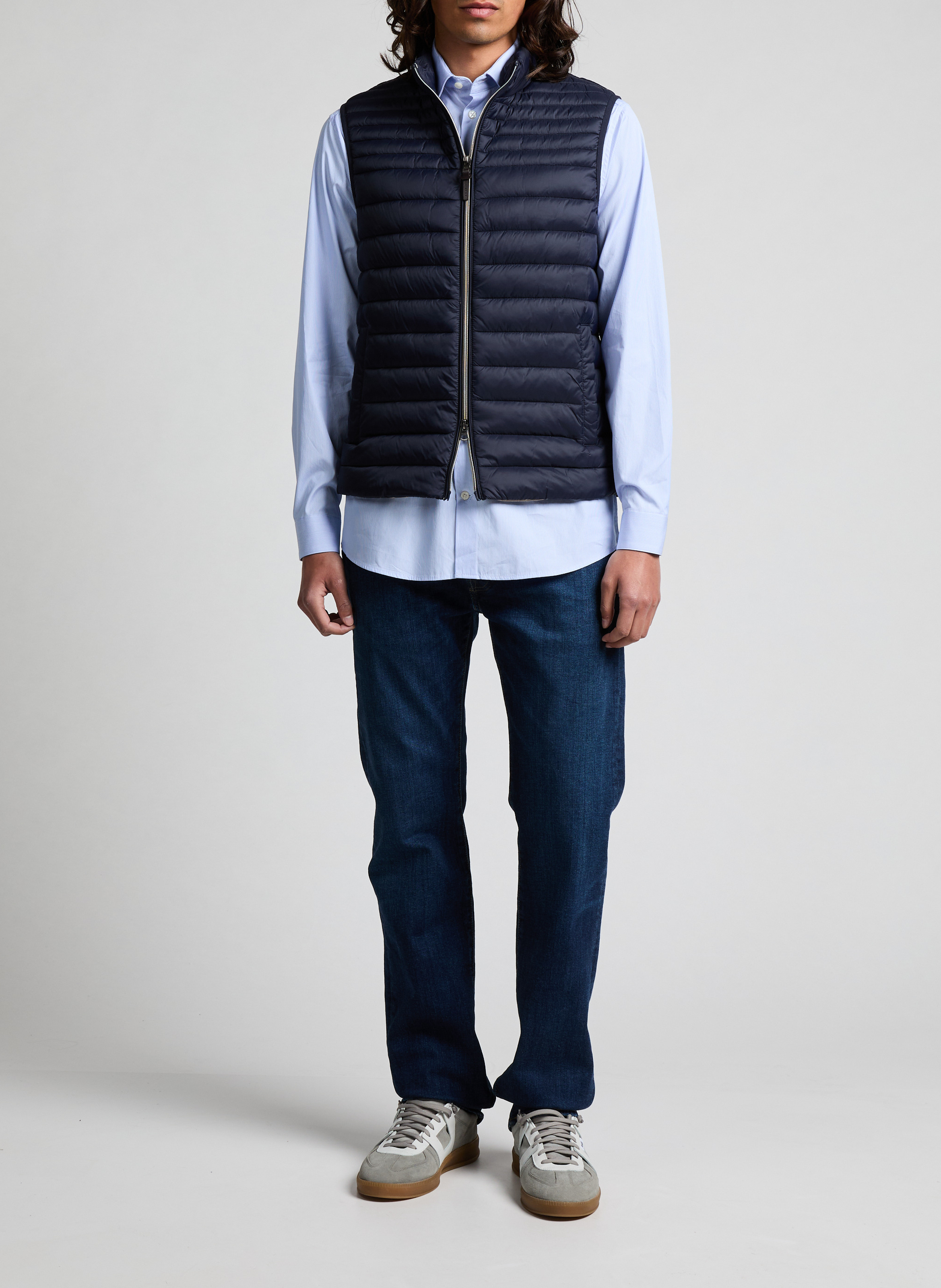 Down gilet HACKETT Blue