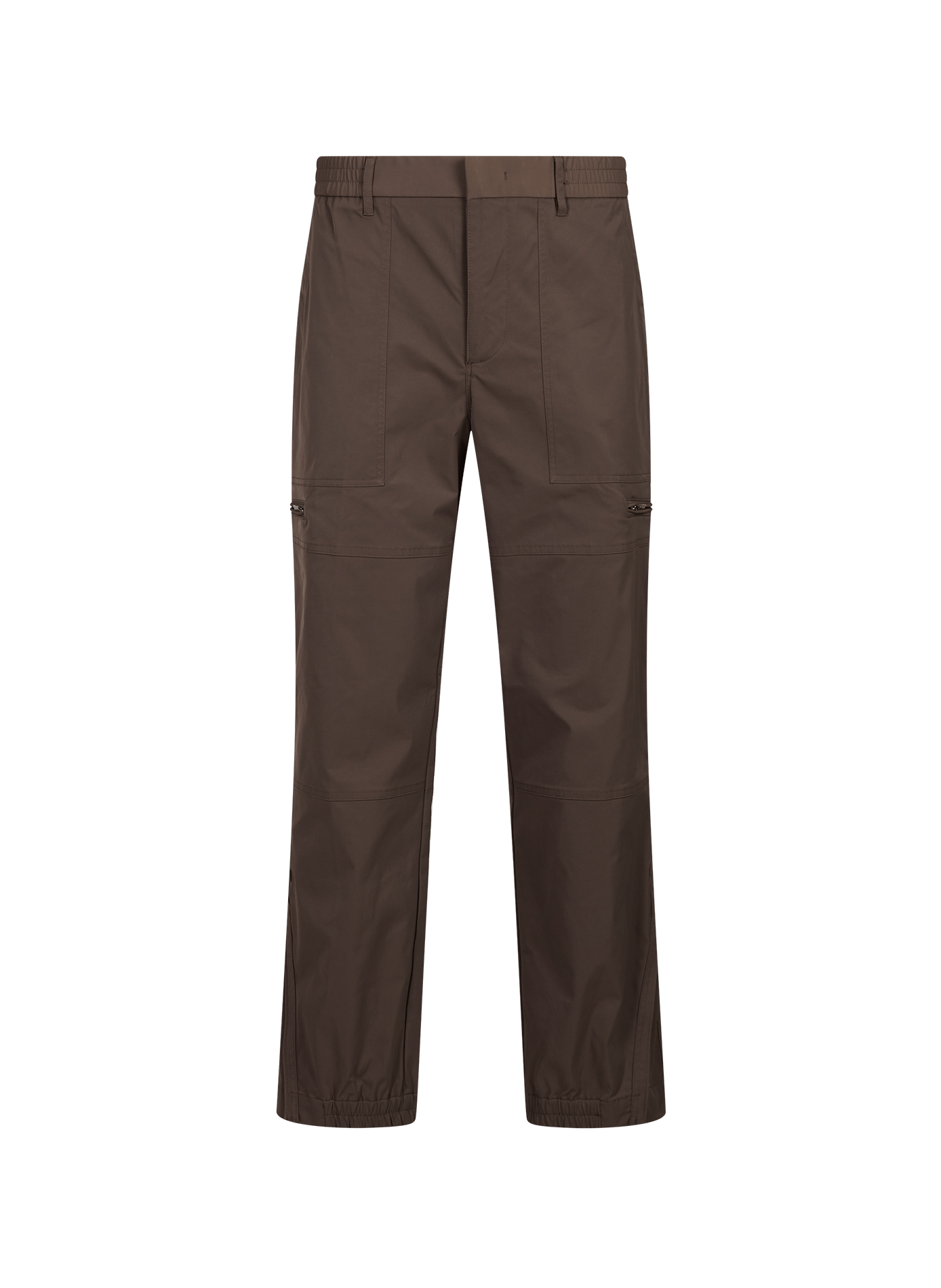 Effen broek met elastische tailleband ARMANI EXCHANGE Beige