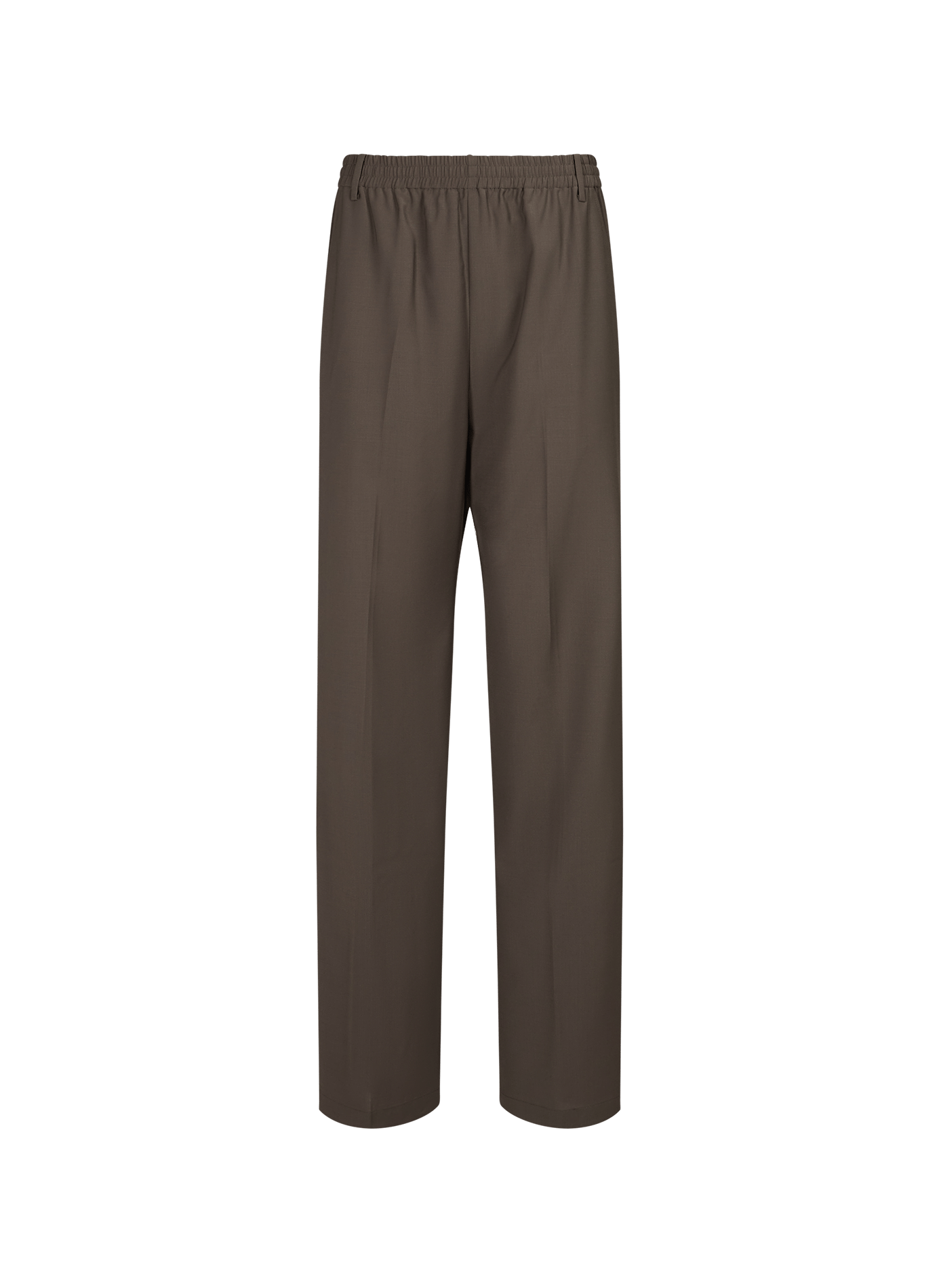 Pantalon large taille haute TIBI Gris