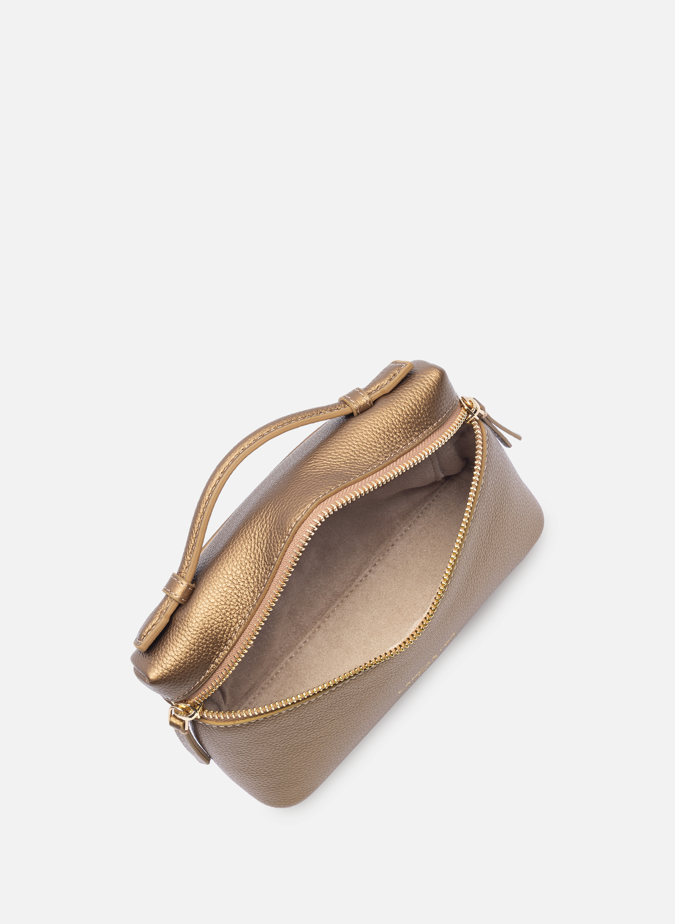 Petit sac boite - milano trésor LANCASTER Doré