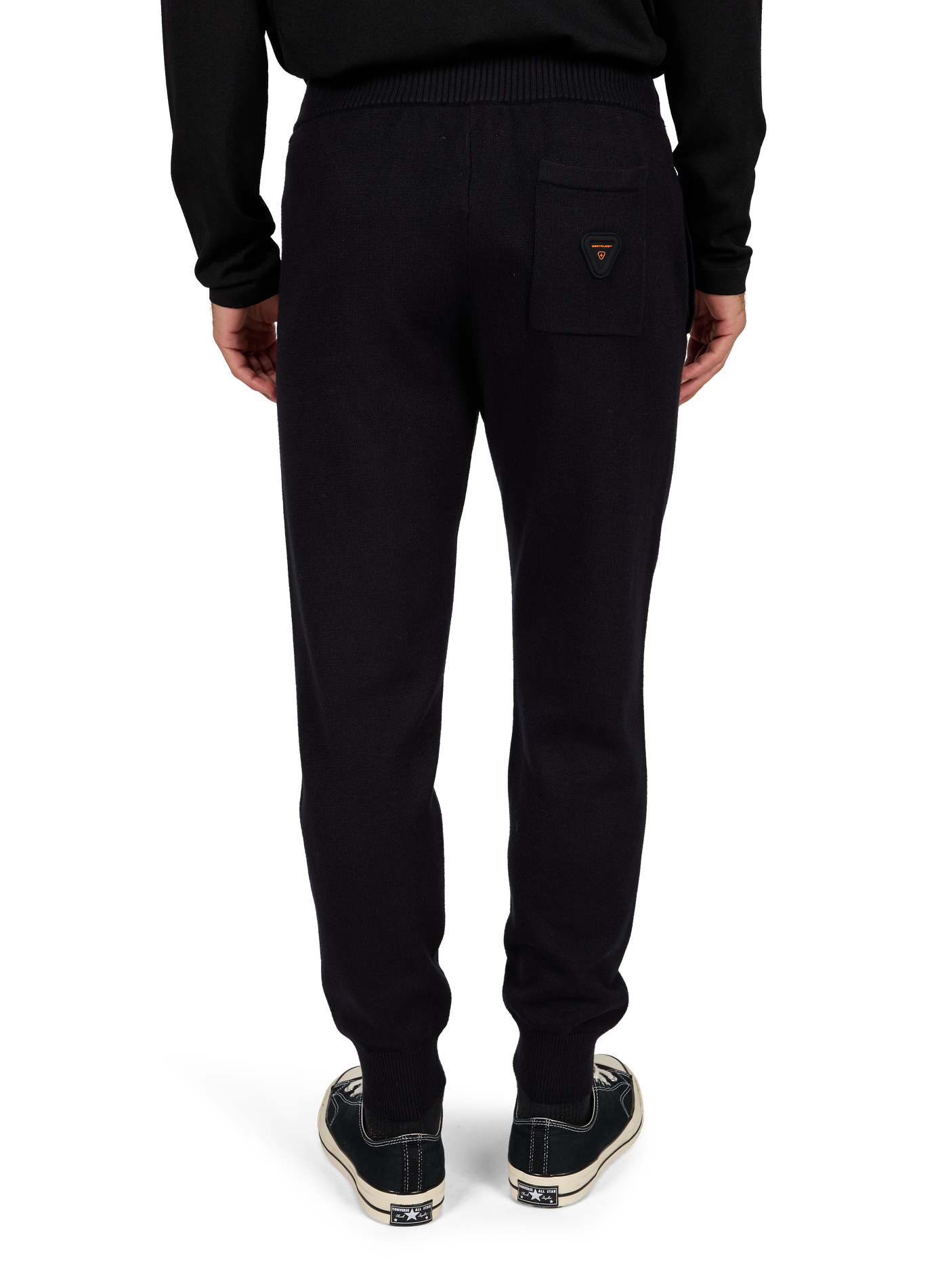 Figurbetonte Strickhose GERTRUDE Schwarz