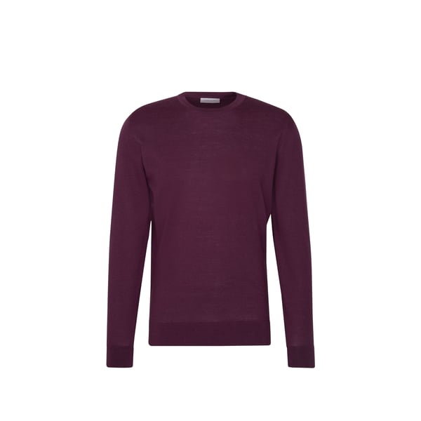 Pull droit col rond en laine Pull droit col rond en laine