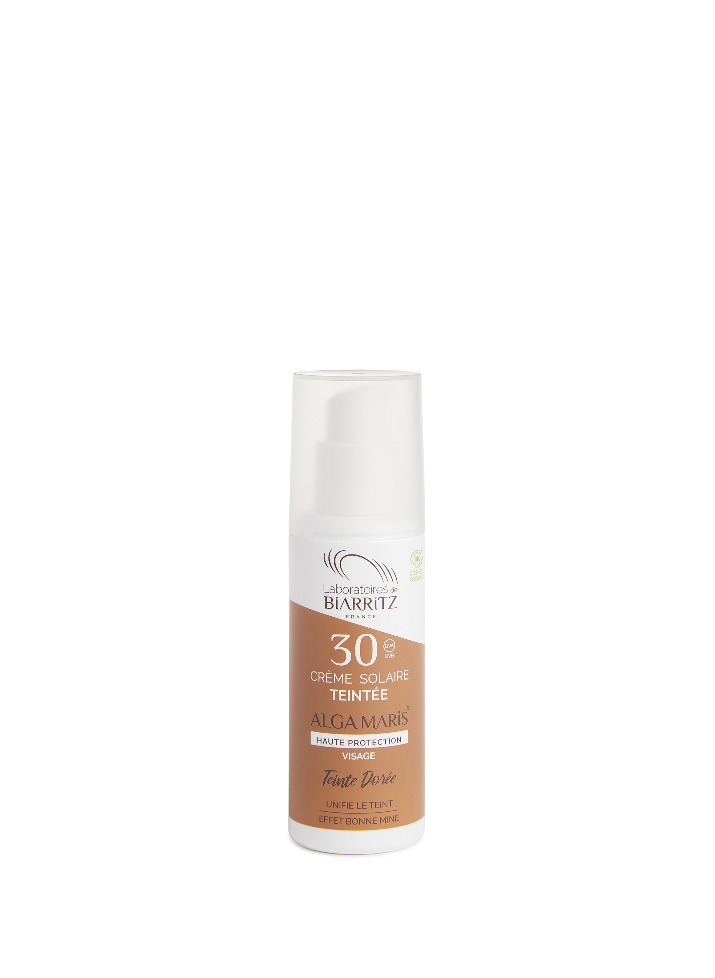 LABORATOIRES DE BIARRITZ Alga Maris - Crème solaire teintée SPF30 Dorée No color