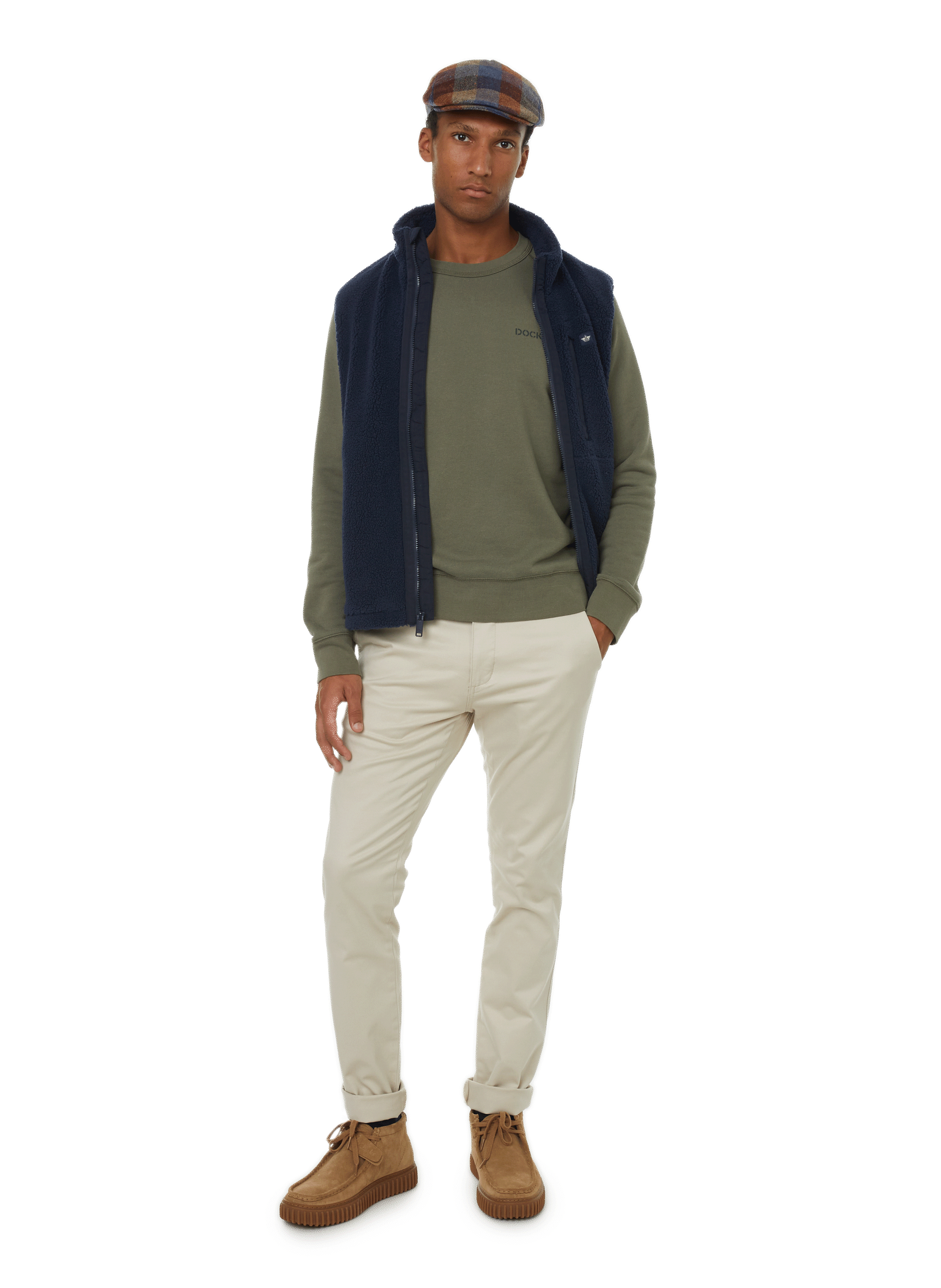 Béret en tweed  SAISON 1865 Multicolore