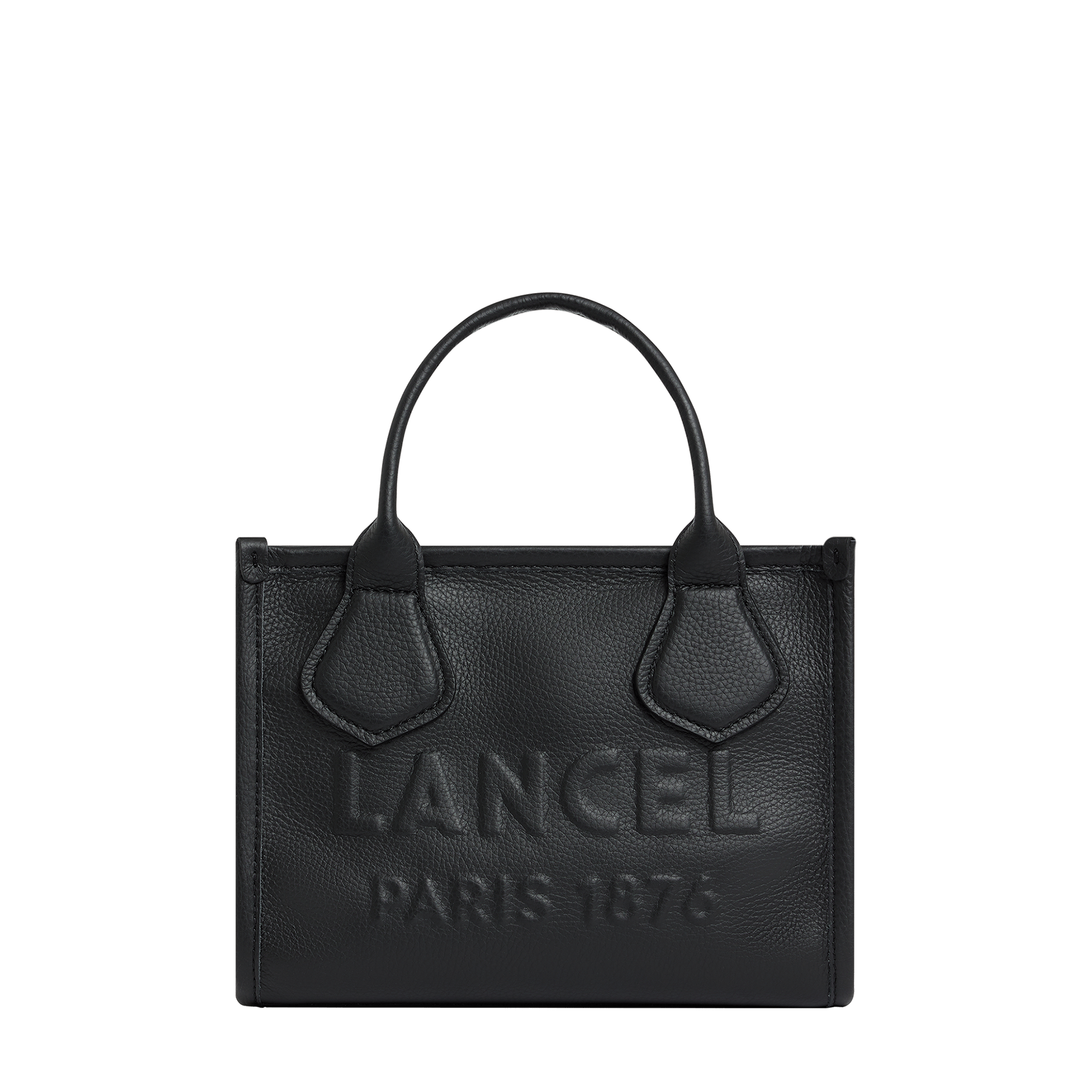 Cabas zippé s - jour de lancel LANCEL Noir