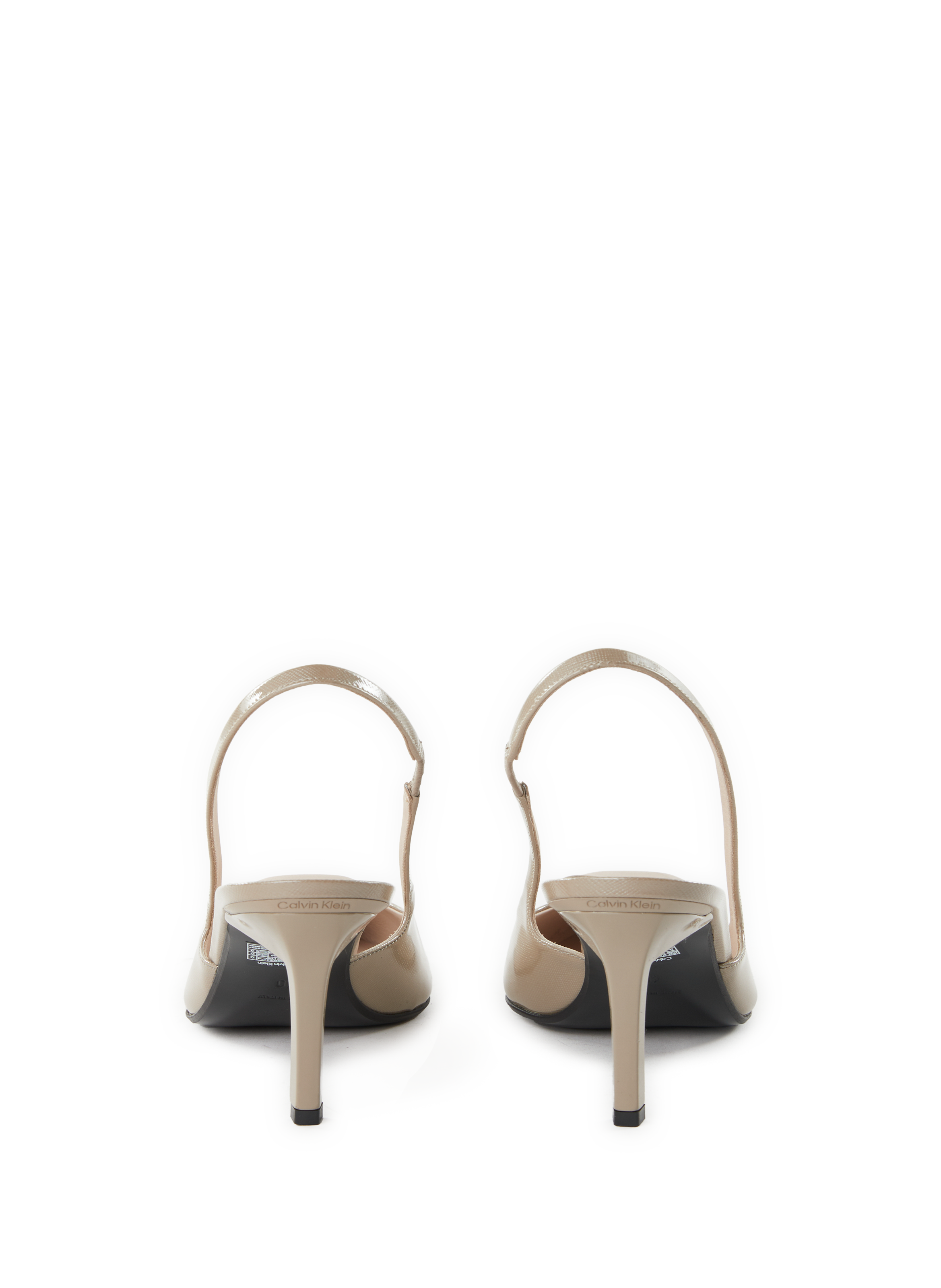 Camoscio leather Heels CALVIN KLEIN Beige