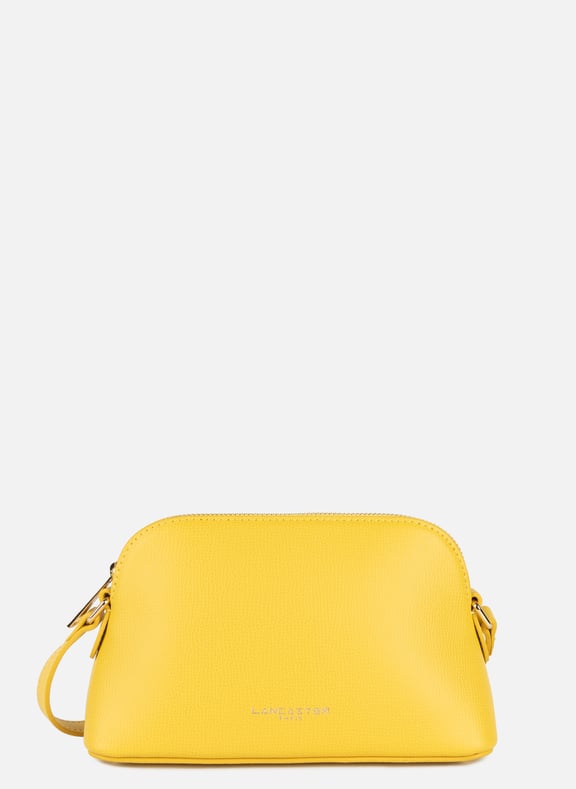 Petit sac demi lune - sierra jia Jaune by LANCASTER LANCASTER Petit sac demi lune - sierra jia Jaune