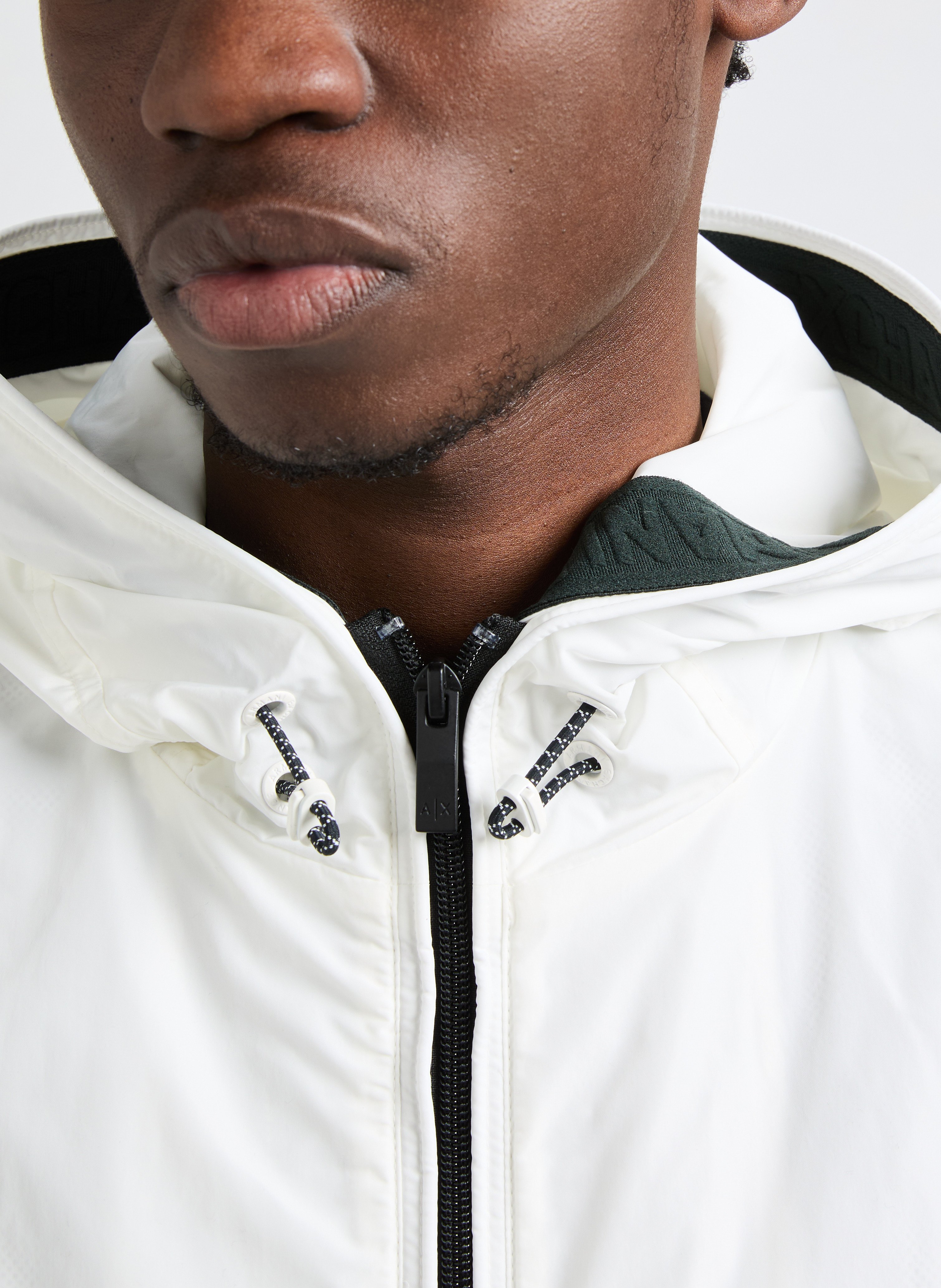 Veste coupe vent ARMANI EXCHANGE Blanc