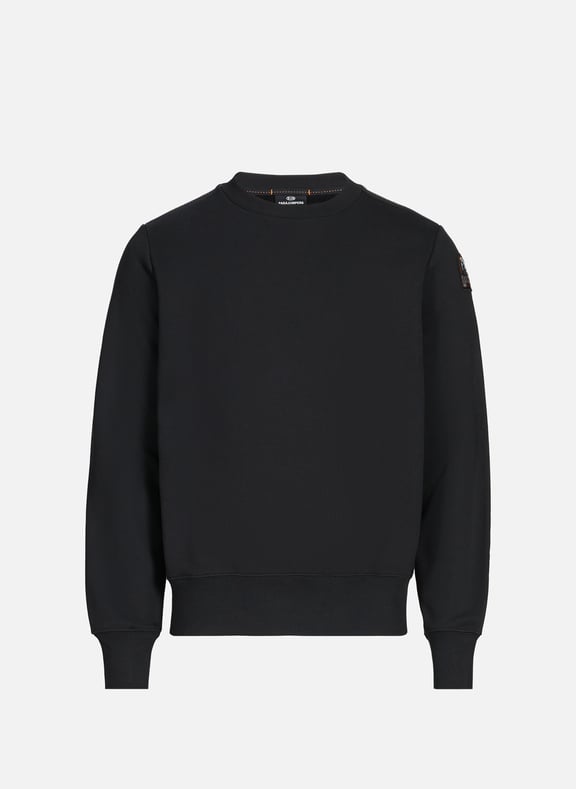 Sweat coutures contrastantes Noir by PARAJUMPERS PARAJUMPERS Sweat coutures contrastantes Noir