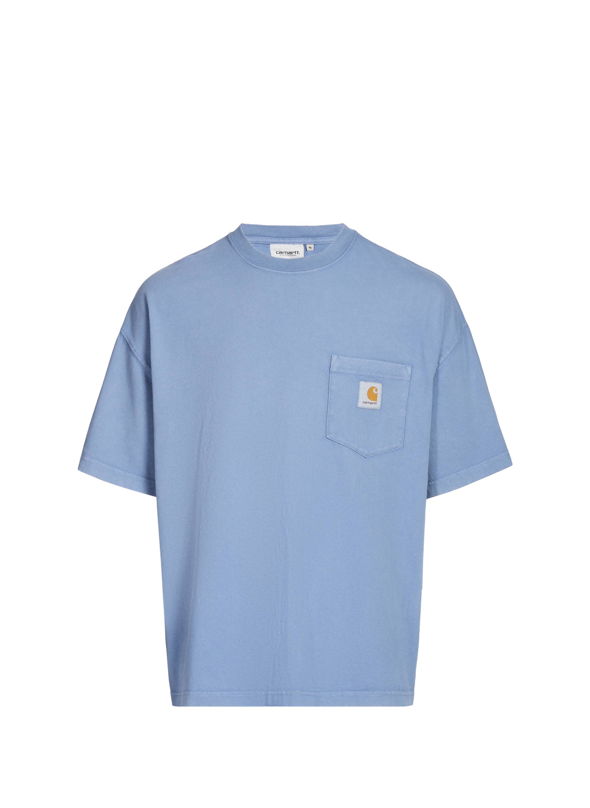 Loose cotton T-shirt CARHARTT WIP Blue