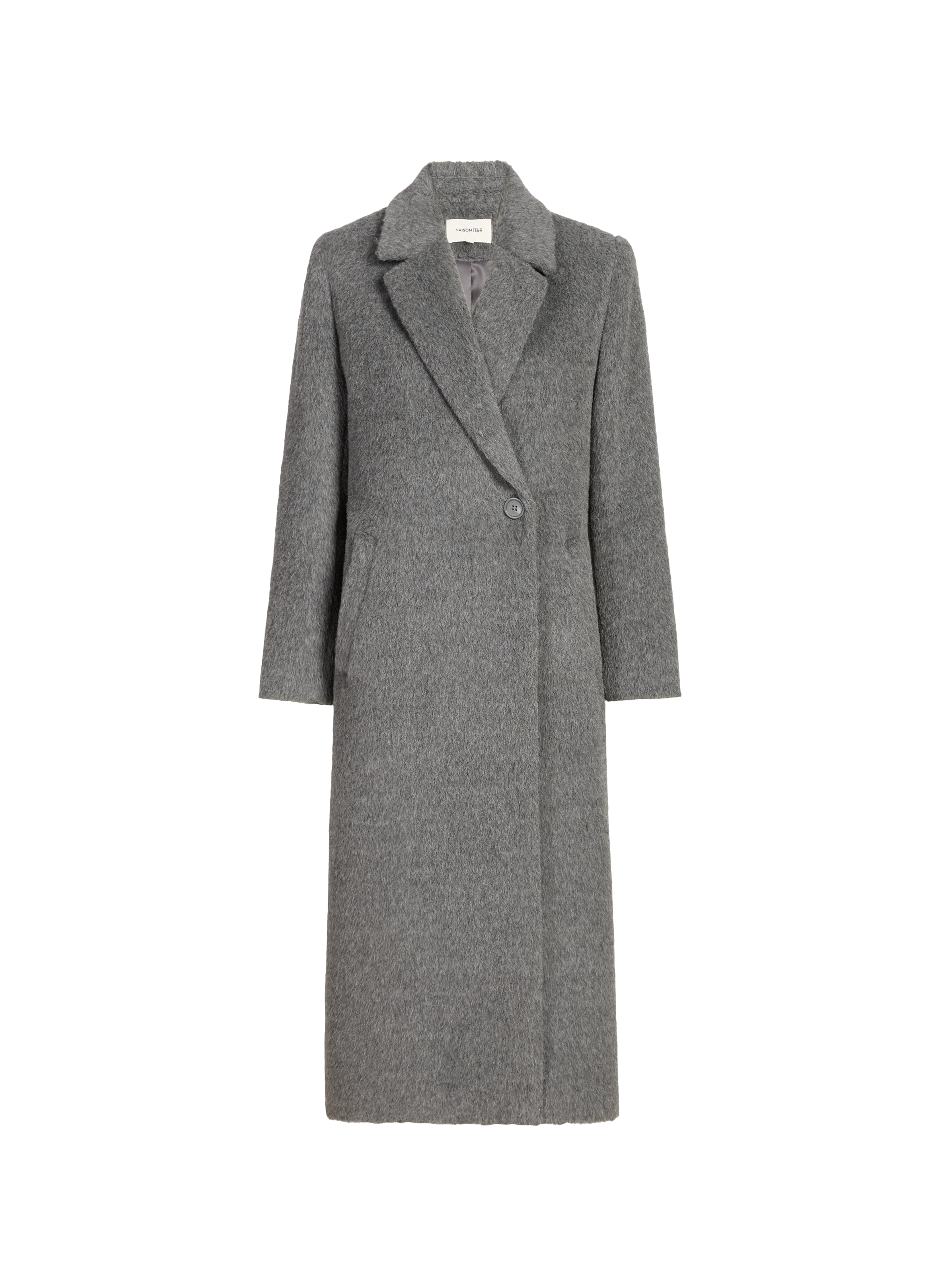 Manteau en laine SAISON 1865 Gris