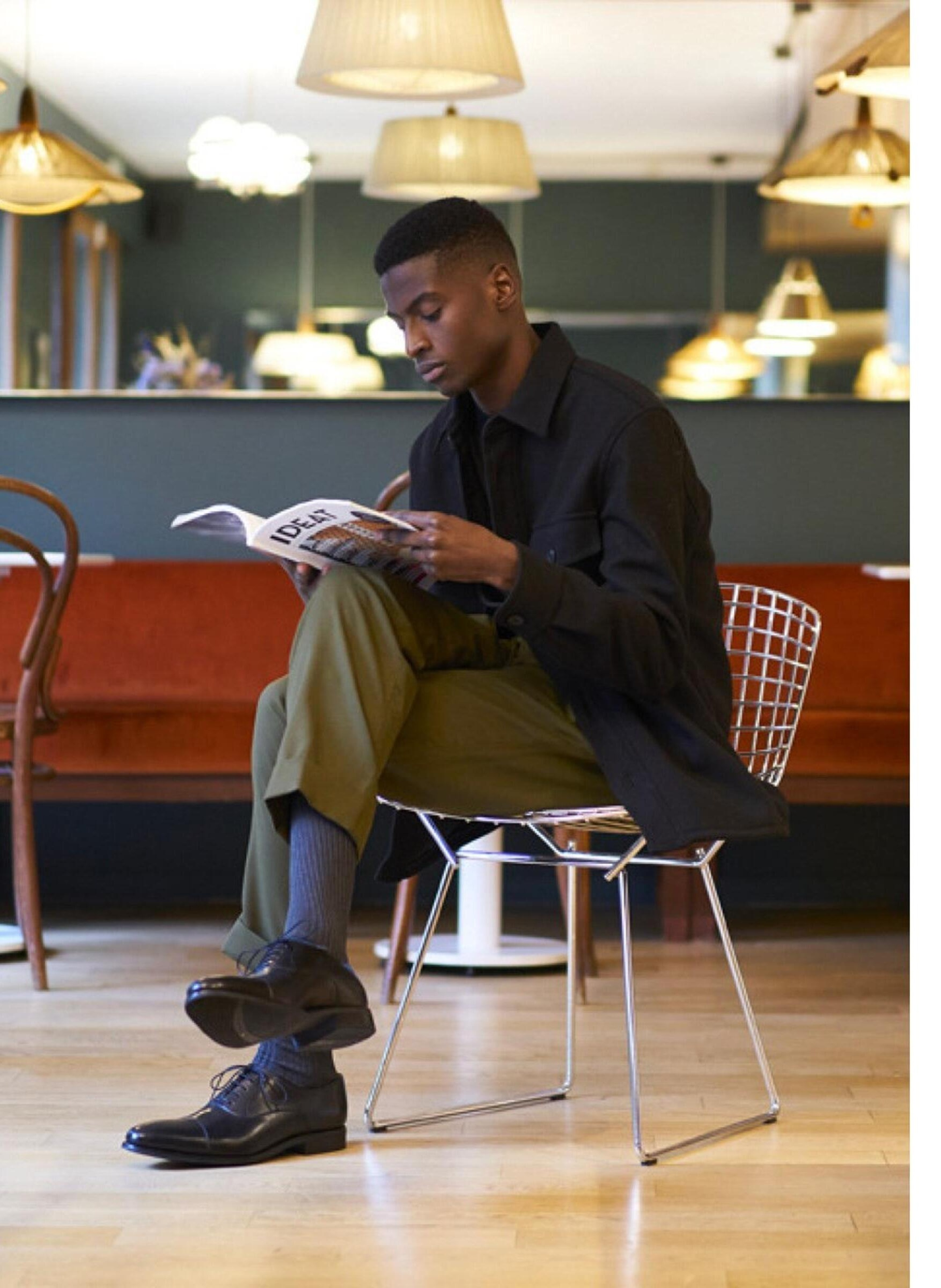 Richelieu cuir consul FINSBURY Noir