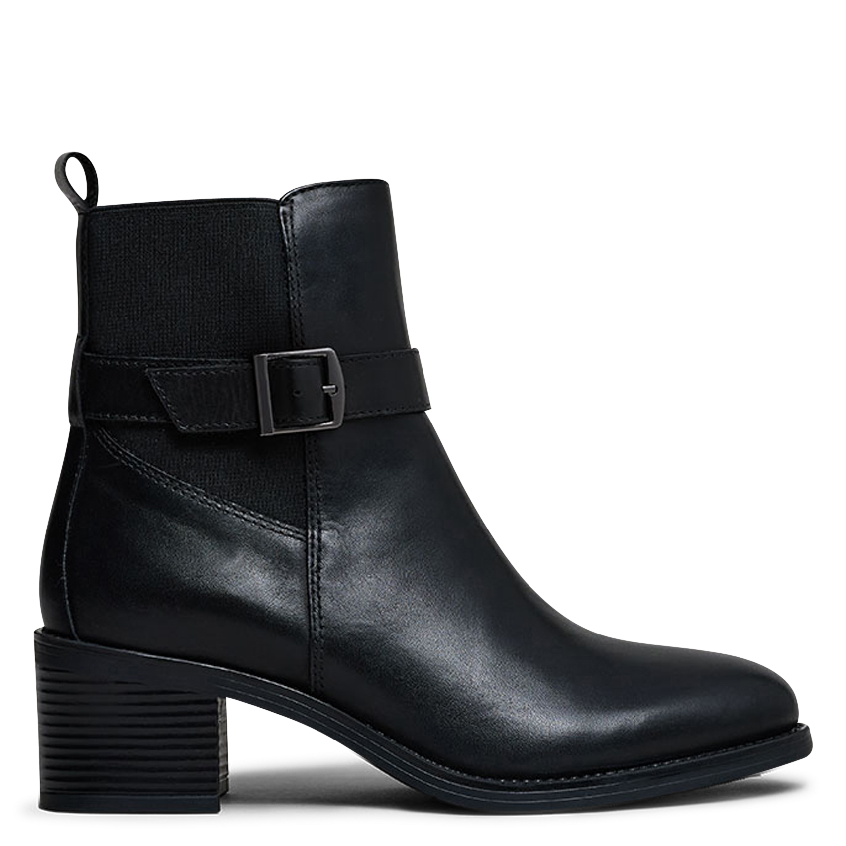 Bottines en cuir garance JONAK Noir