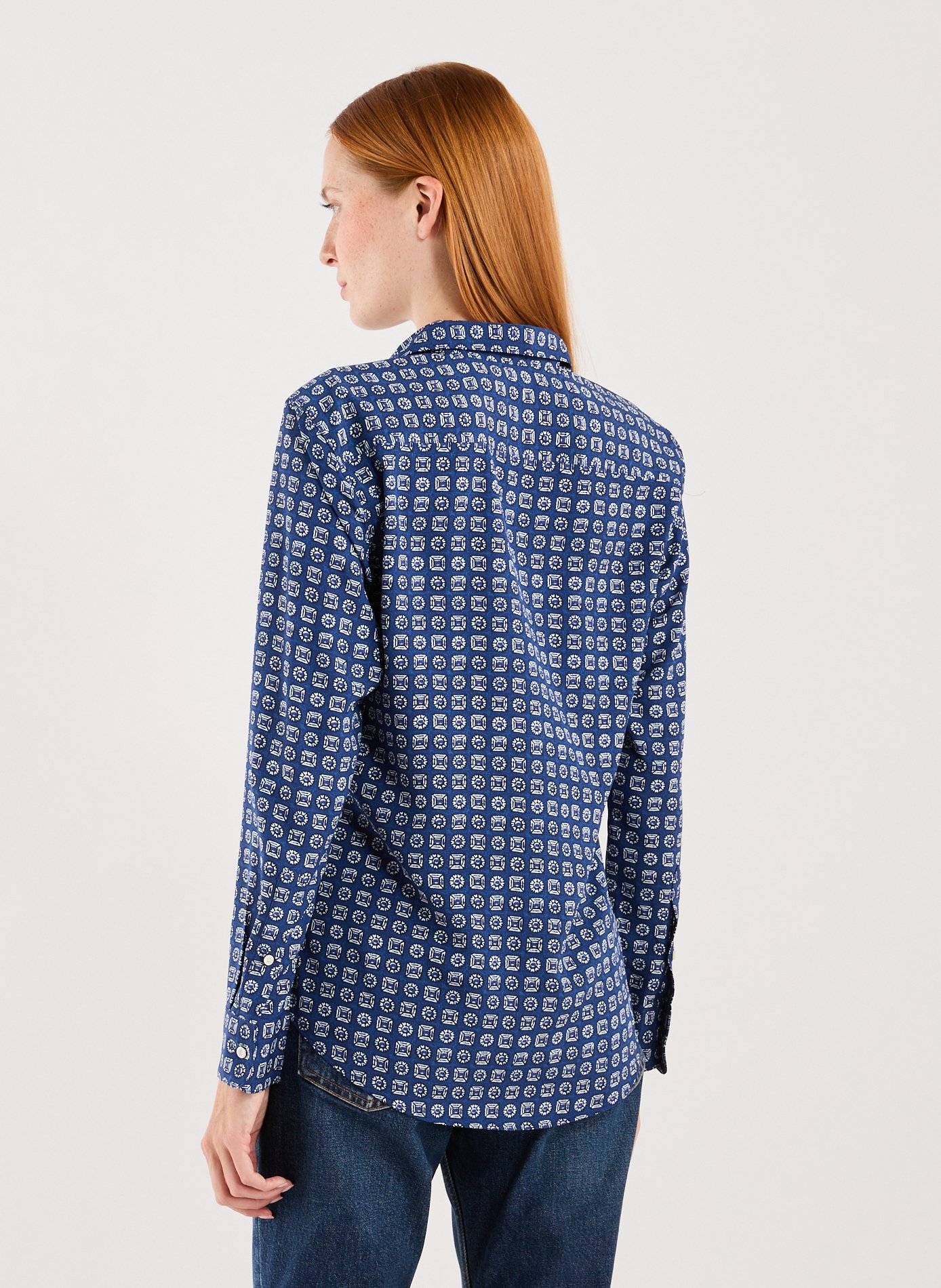 Printed shirt LAUREN Blue