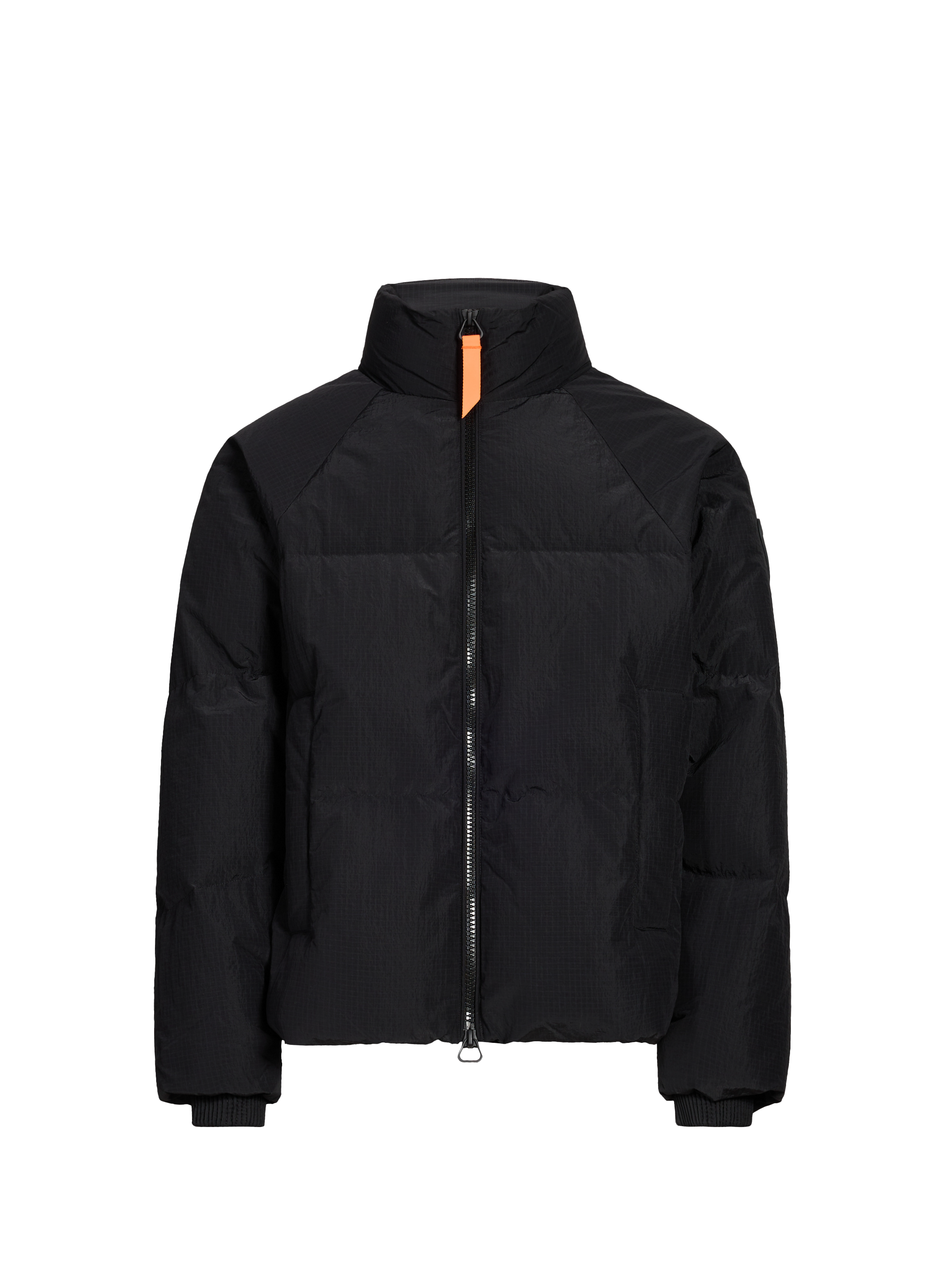 Doudoune droite col montant GERTRUDE ET GASTON Noir