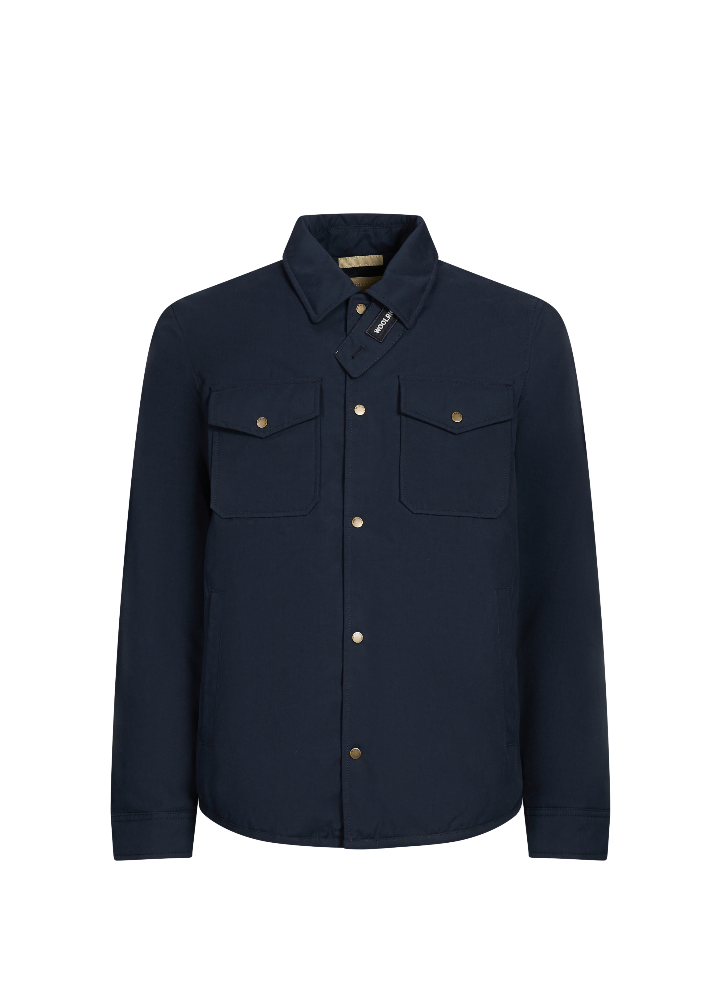 Surchemise droite col classique Blue by WOOLRICH WOOLRICH Surchemise droite col classique Blue
