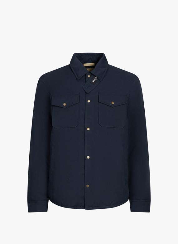 Surchemise droite col classique | Blue by WOOLRICH Surchemise droite col classique Blue