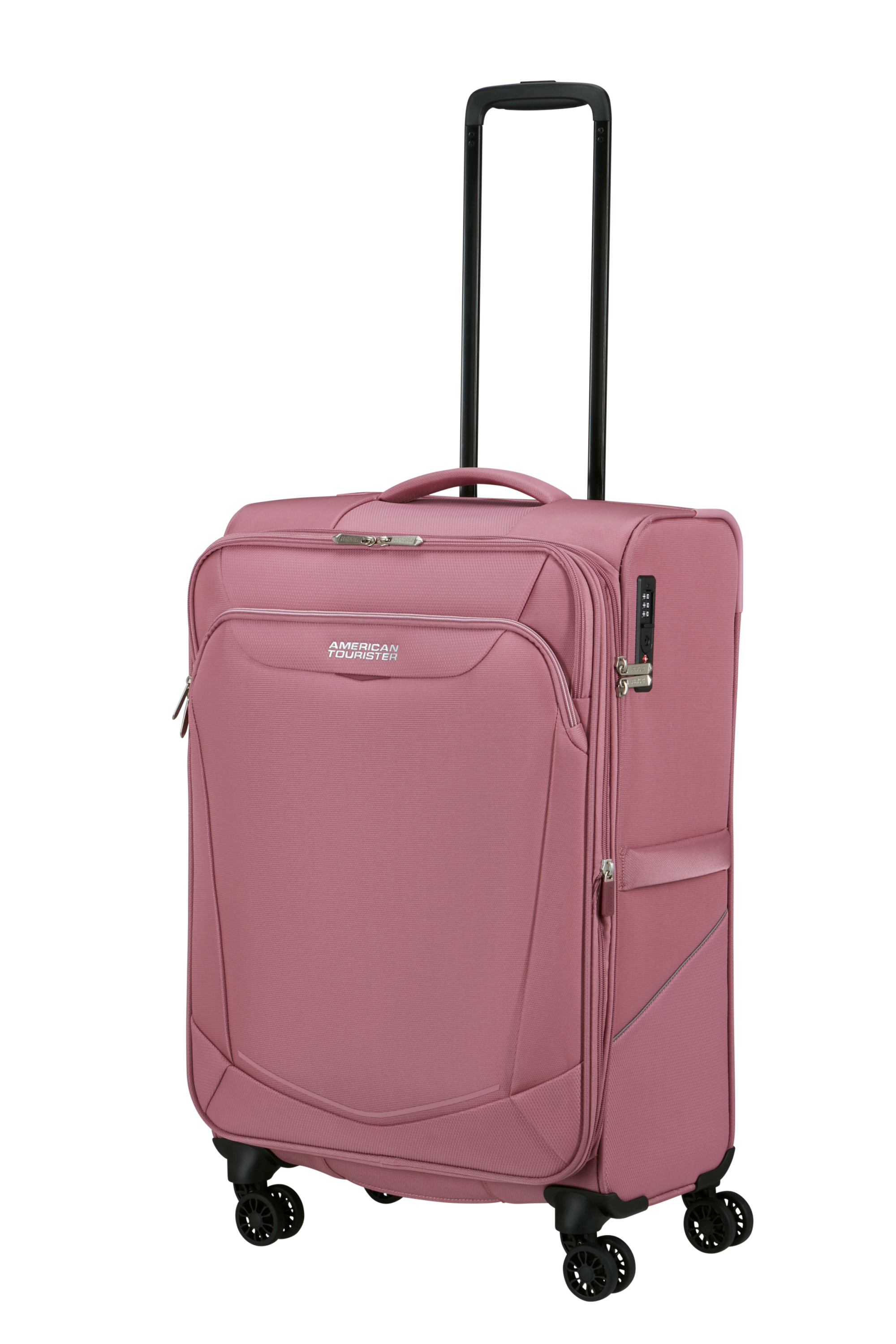 Summerride valise 4 roues taille m AMERICAN TOURISTER Rose