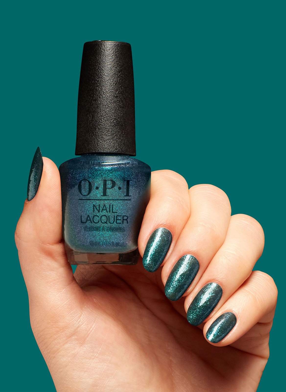 Yuletide Sweetings! - Nail Lacquer OPI Vert foncé