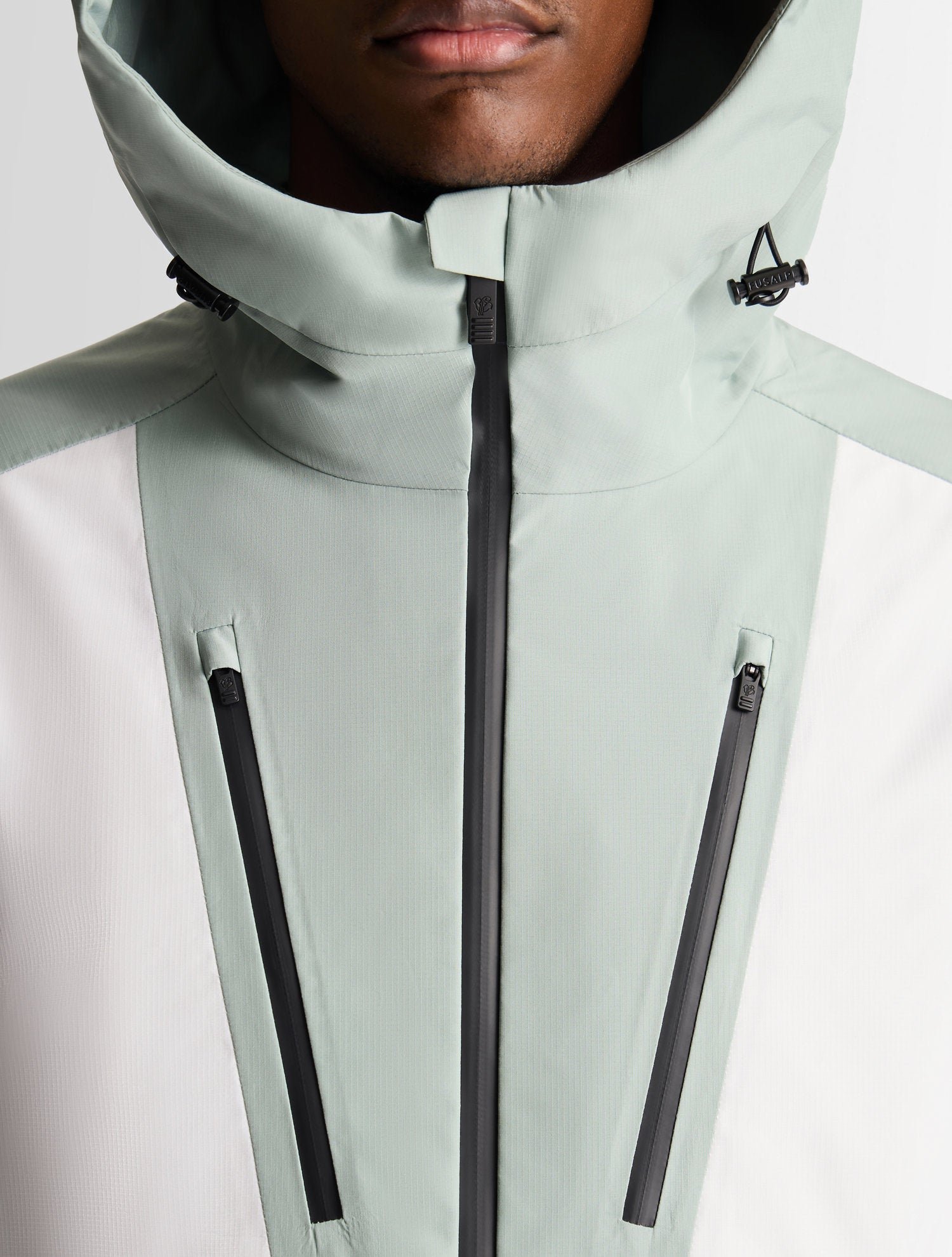 Veste fromon col capuche coupe regular FUSALP Vert