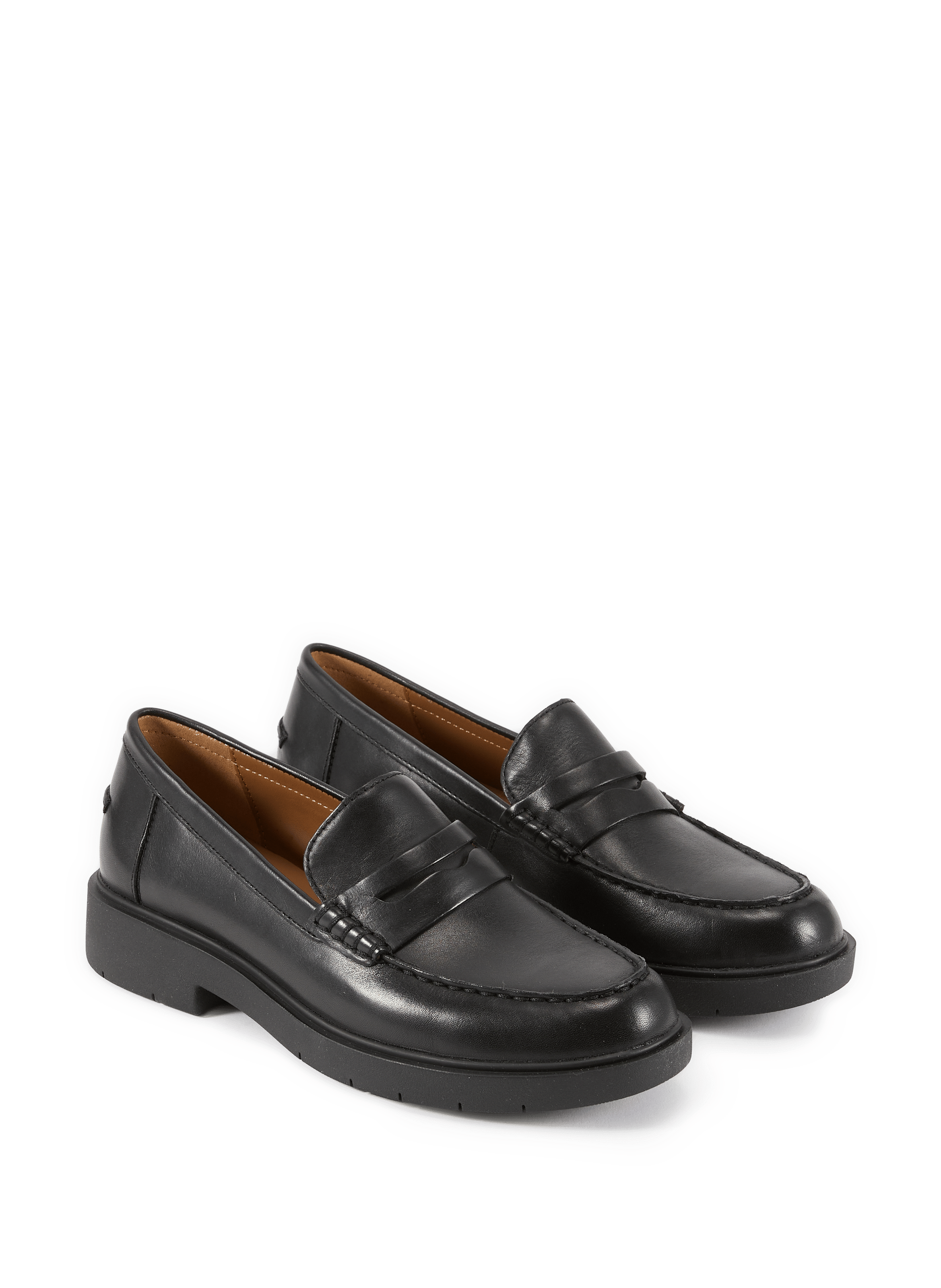 Mocassins Spherica EC1 B en cuir GEOX Noir