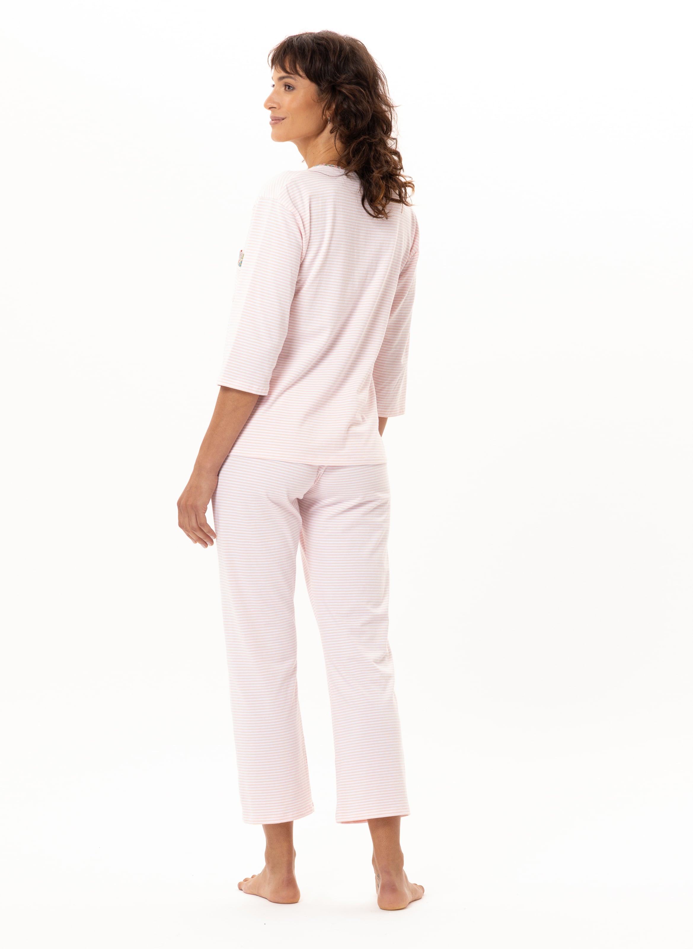 Pyjama en coton garden 202 LE CHAT Multicolore