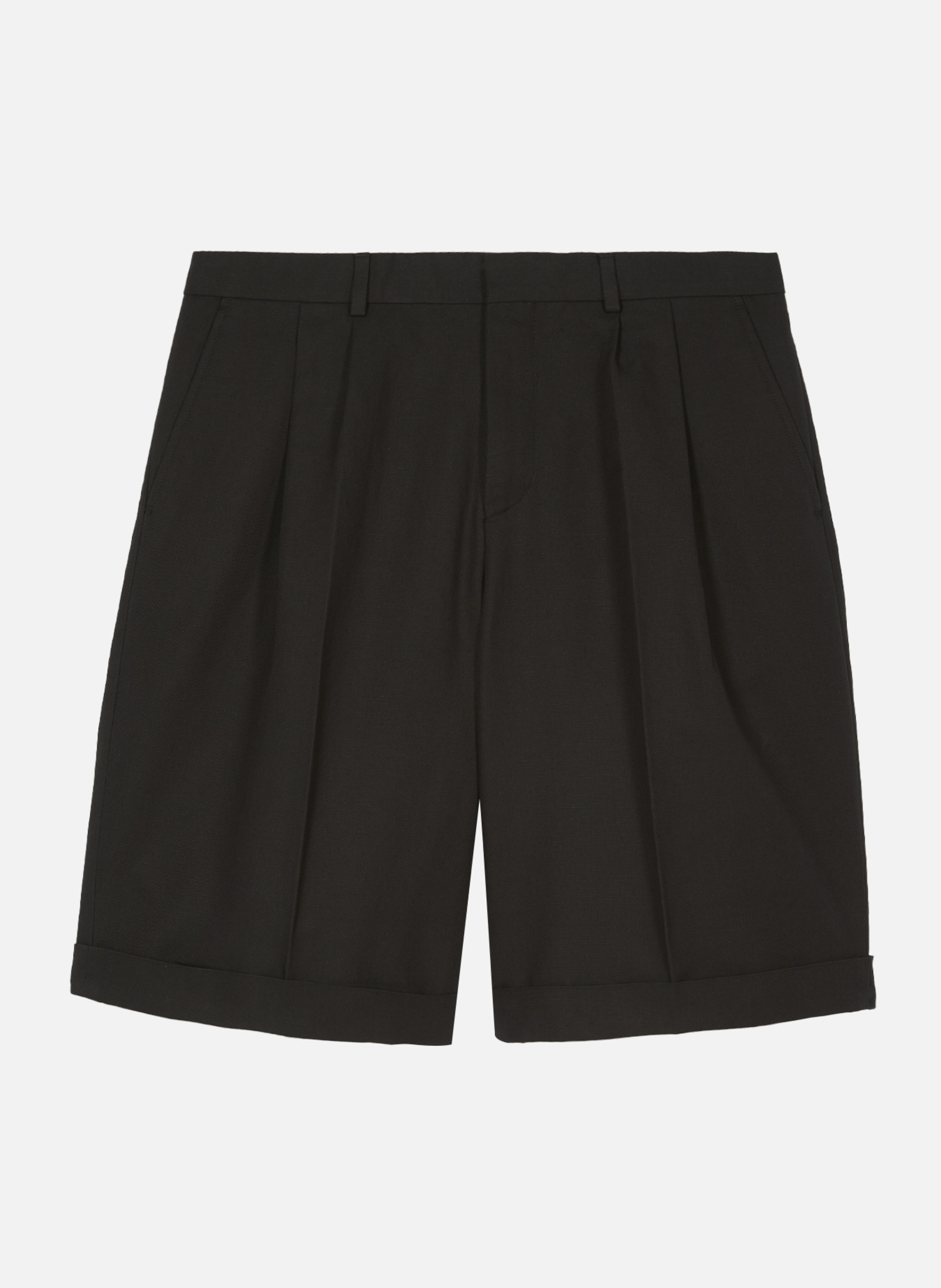 Bermuda en laine THE KOOPLES Noir