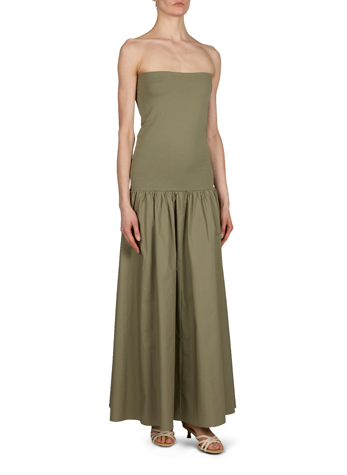 Robe longue Marc en coton BY MALENE BIRGER Vert